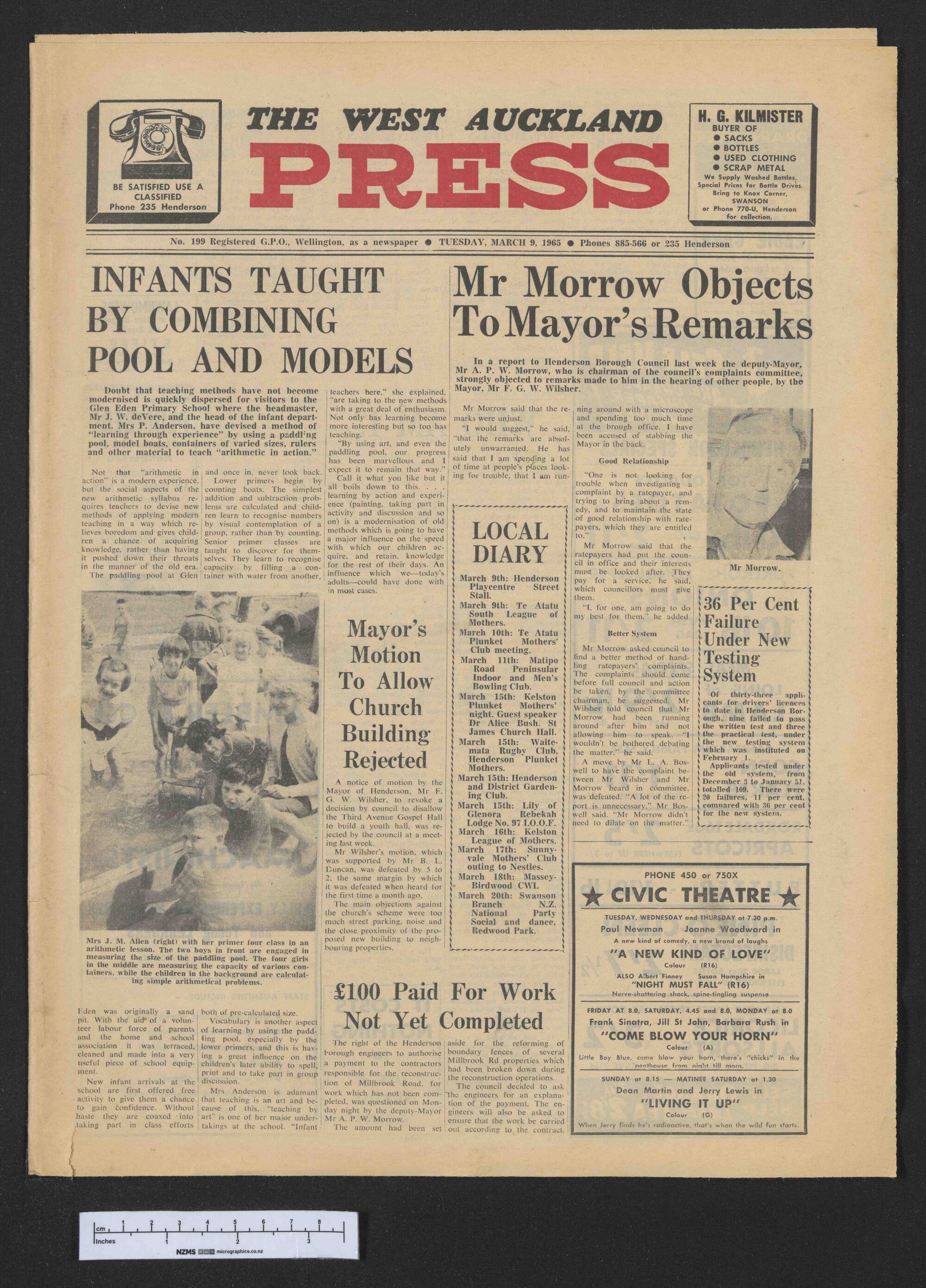 1965-03-09 West Auckland Press