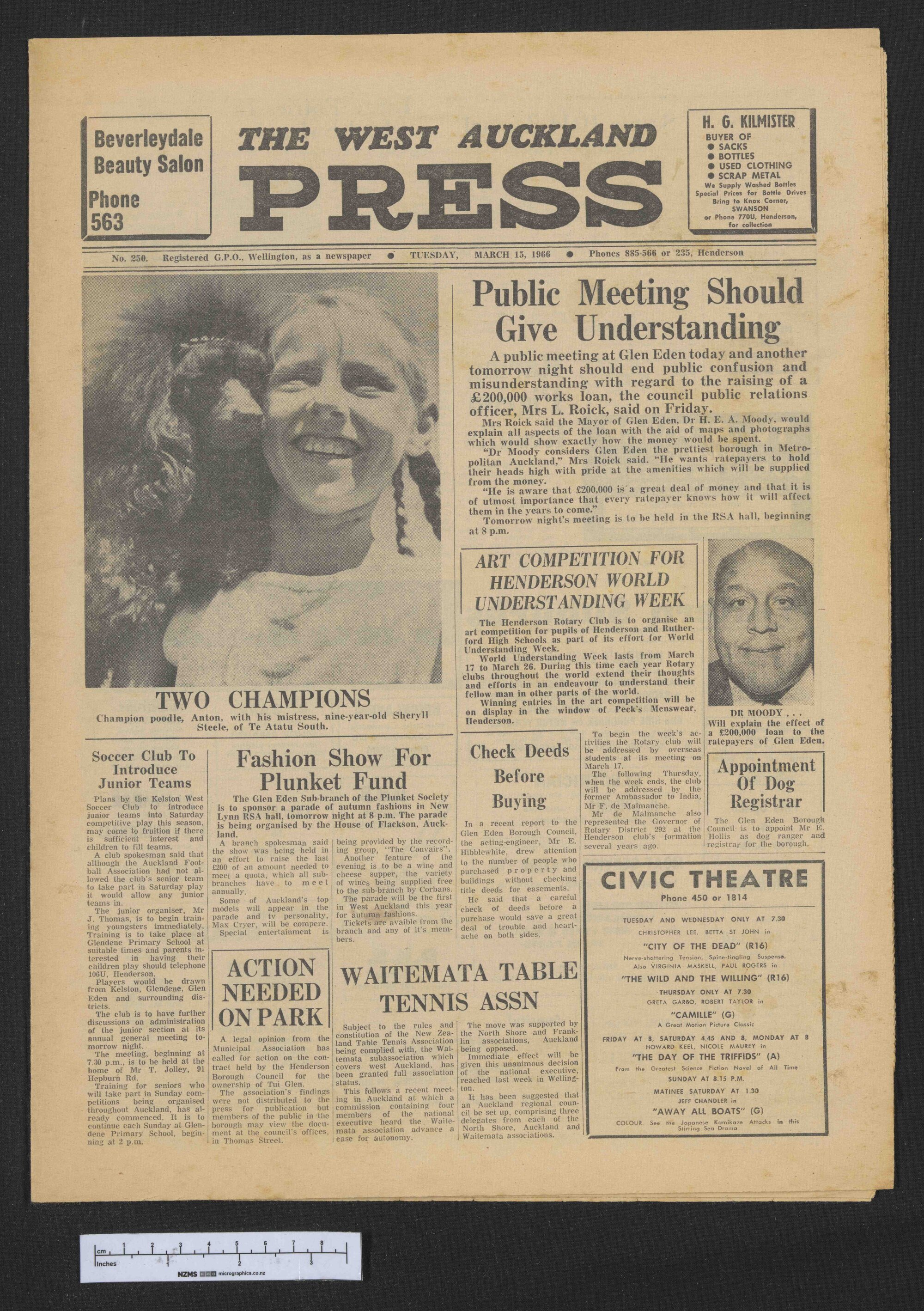 1966-03-15 West Auckland Press