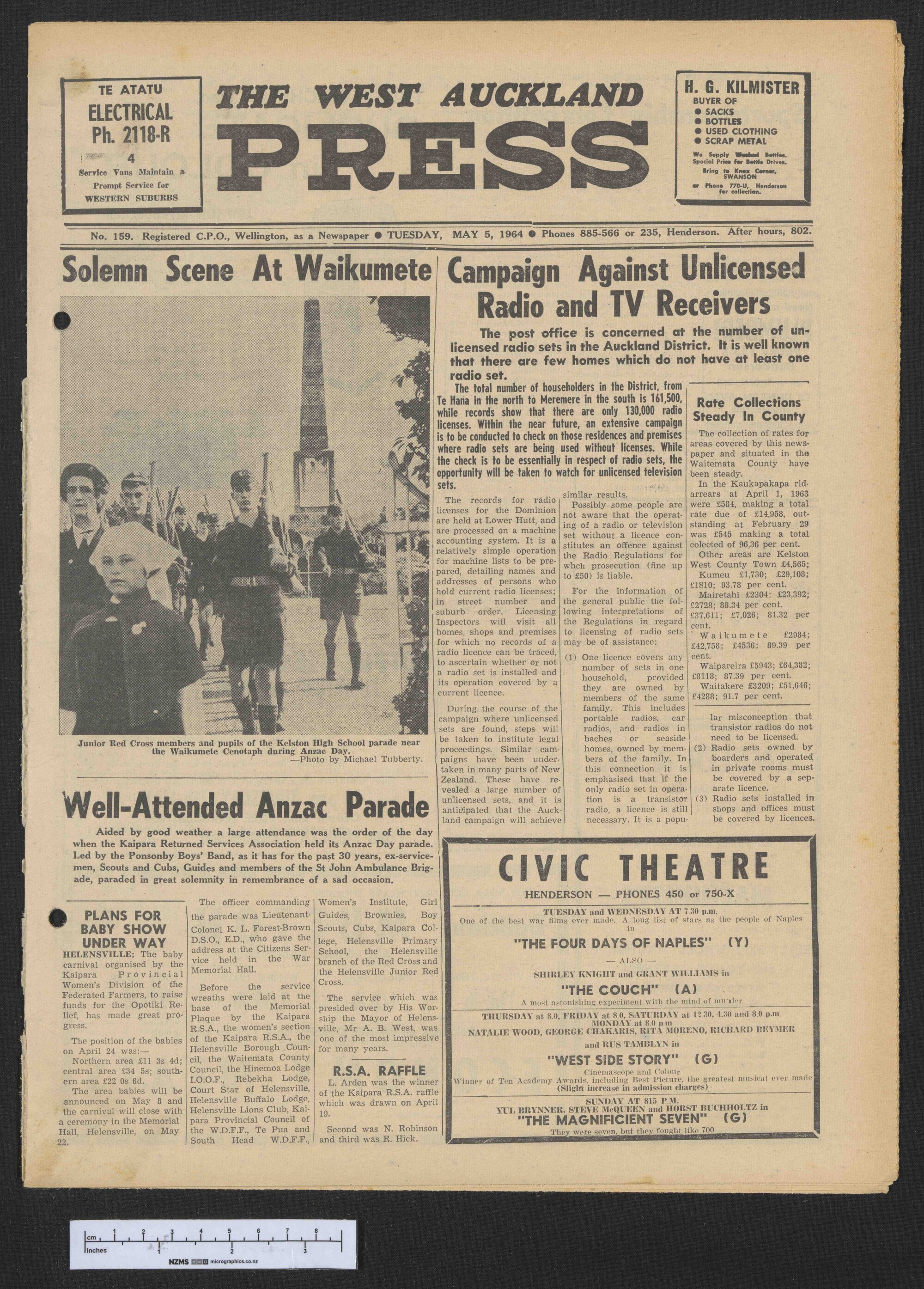 1964-05-05 West Auckland Press