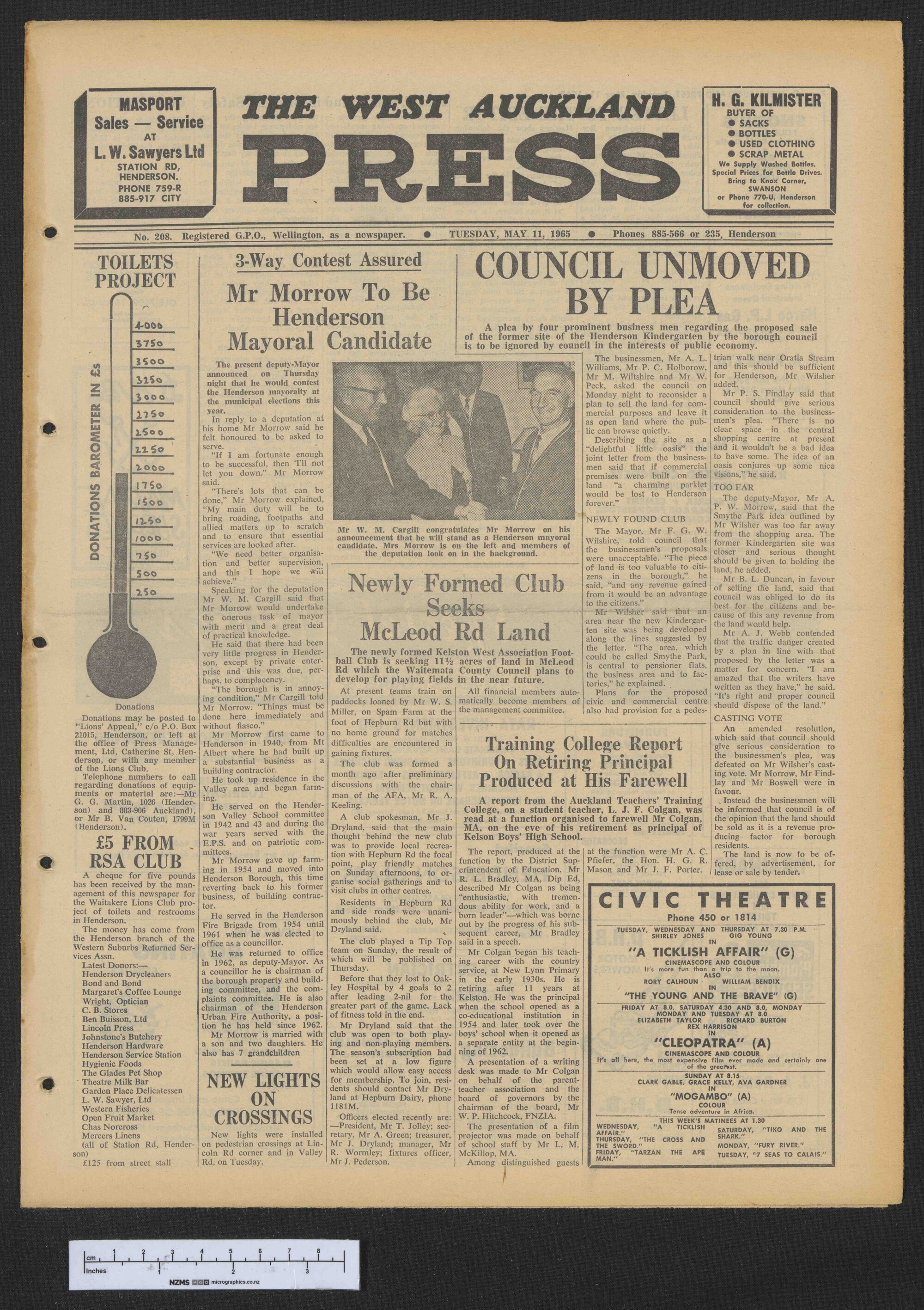 1965-05-11 West Auckland Press