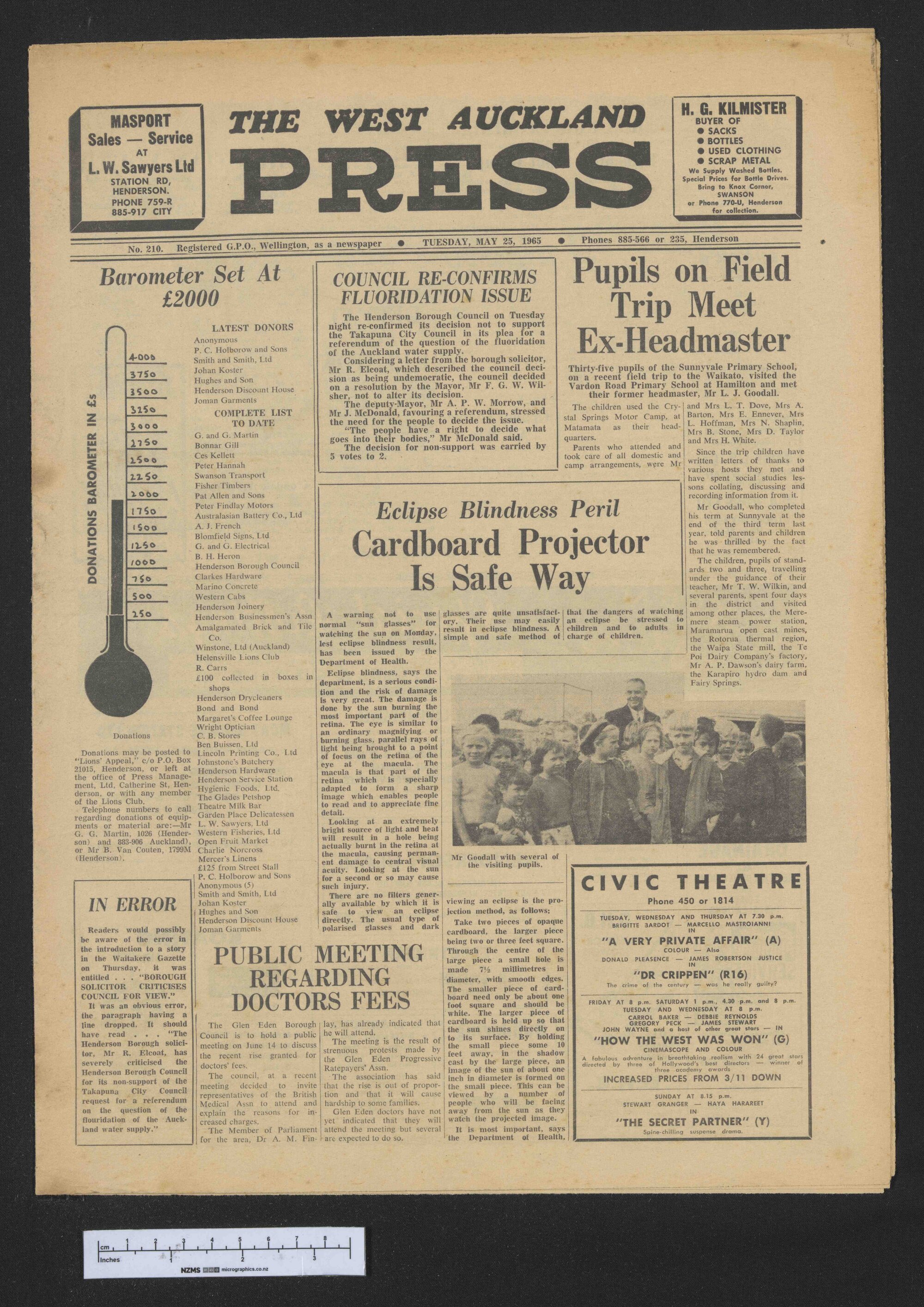 1965-05-25 West Auckland Press