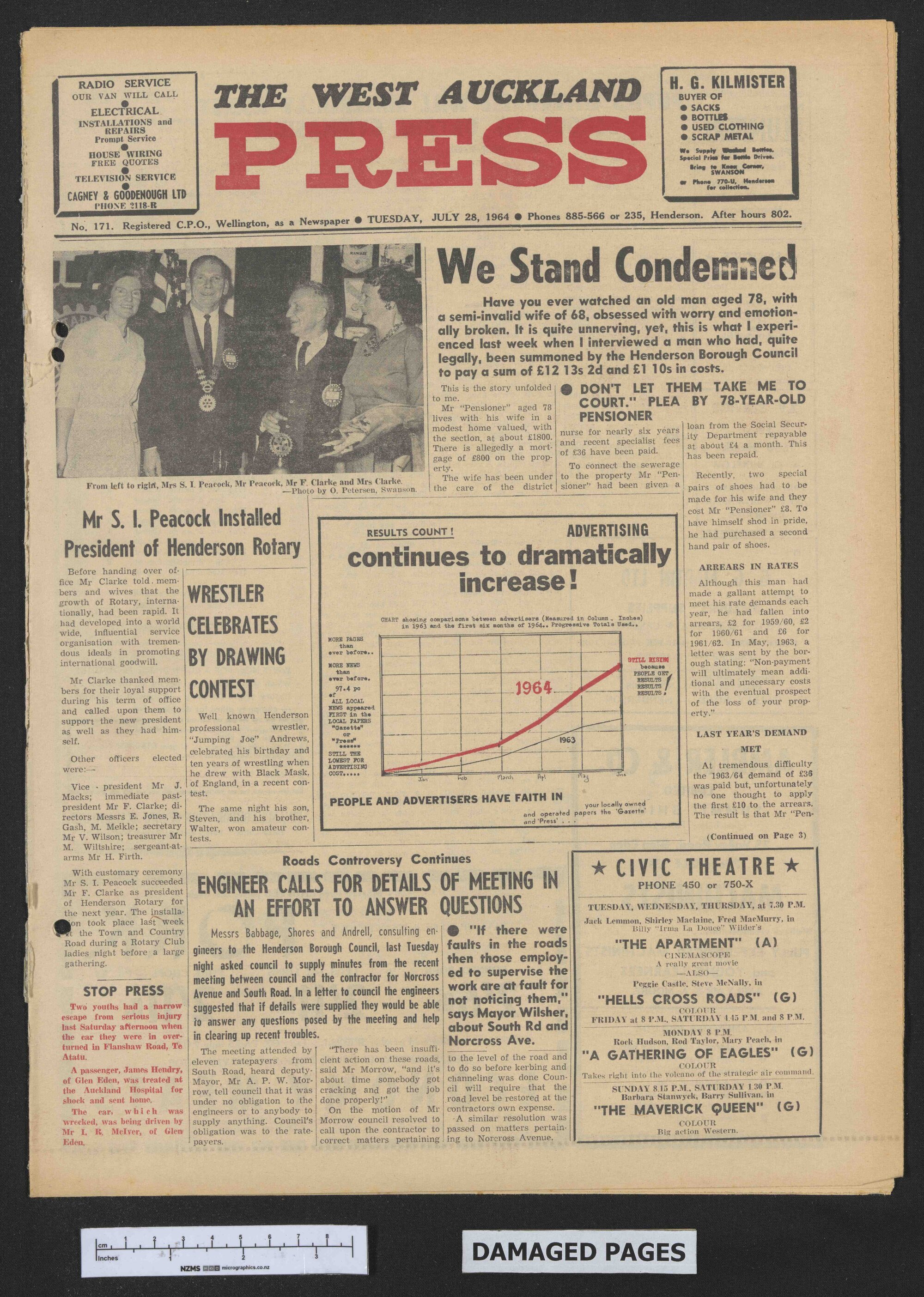 1964-07-28 West Auckland Press