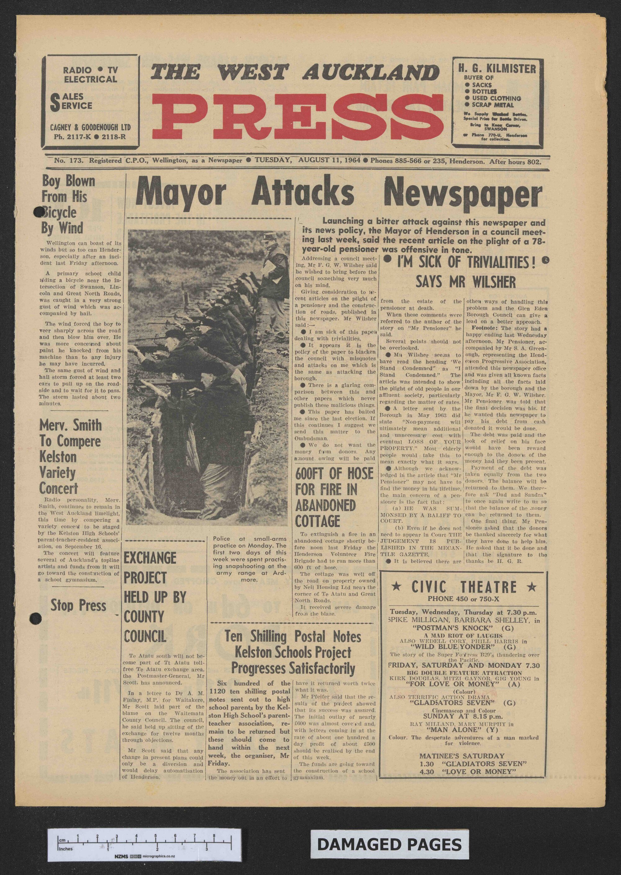 1964-08-11 West Auckland Press