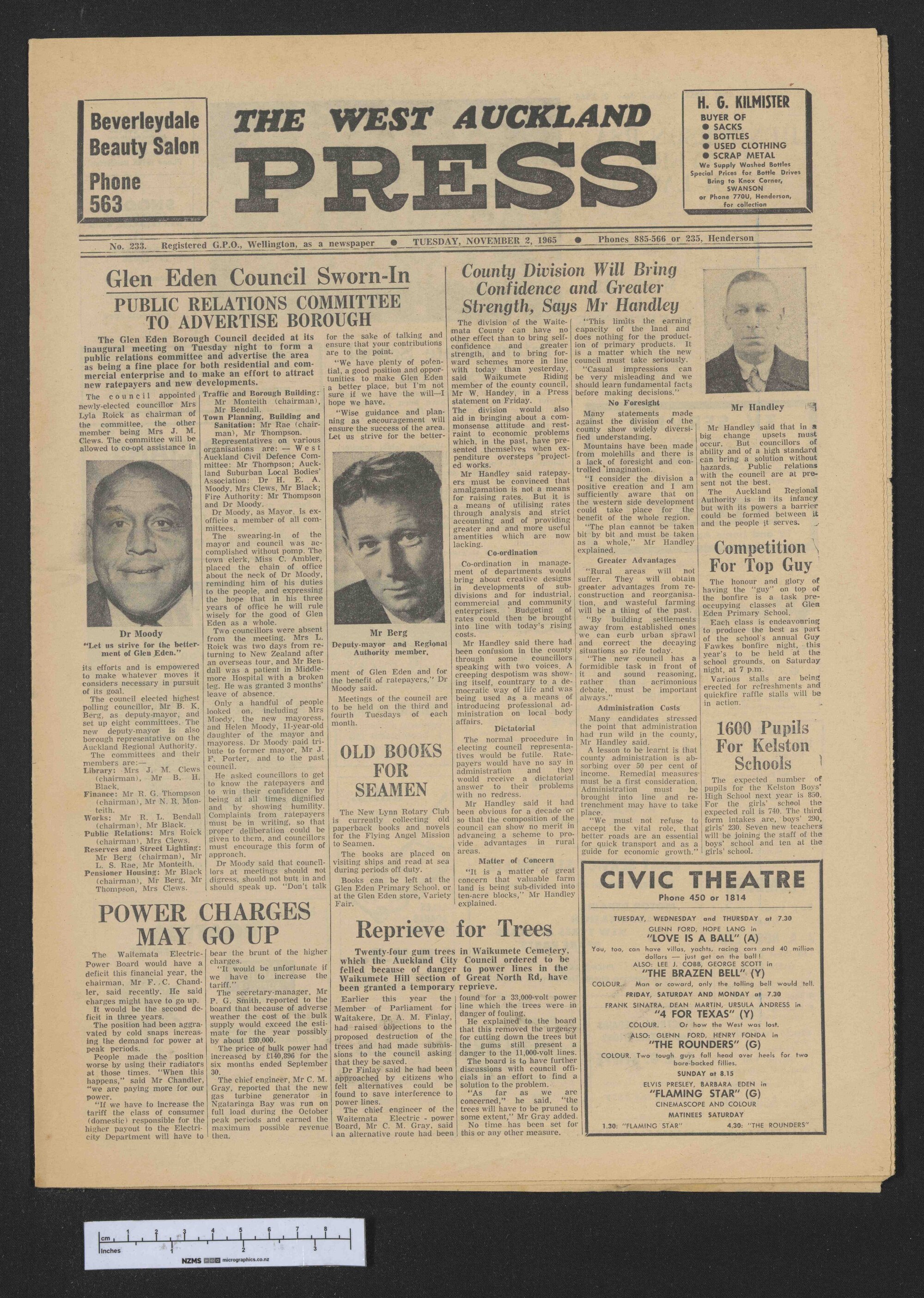 1965-11-02 West Auckland Press