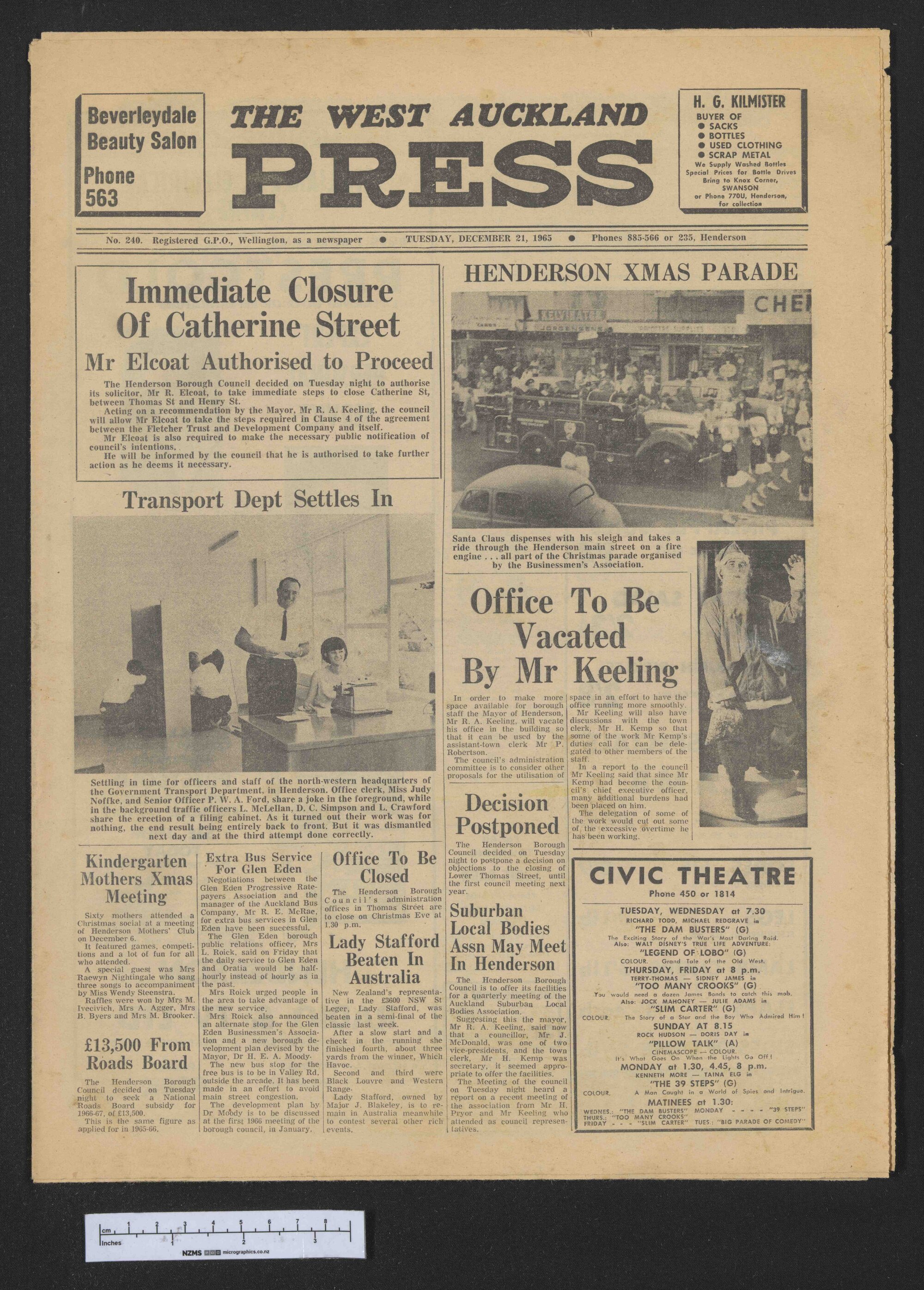 1965-12-21 West Auckland Press