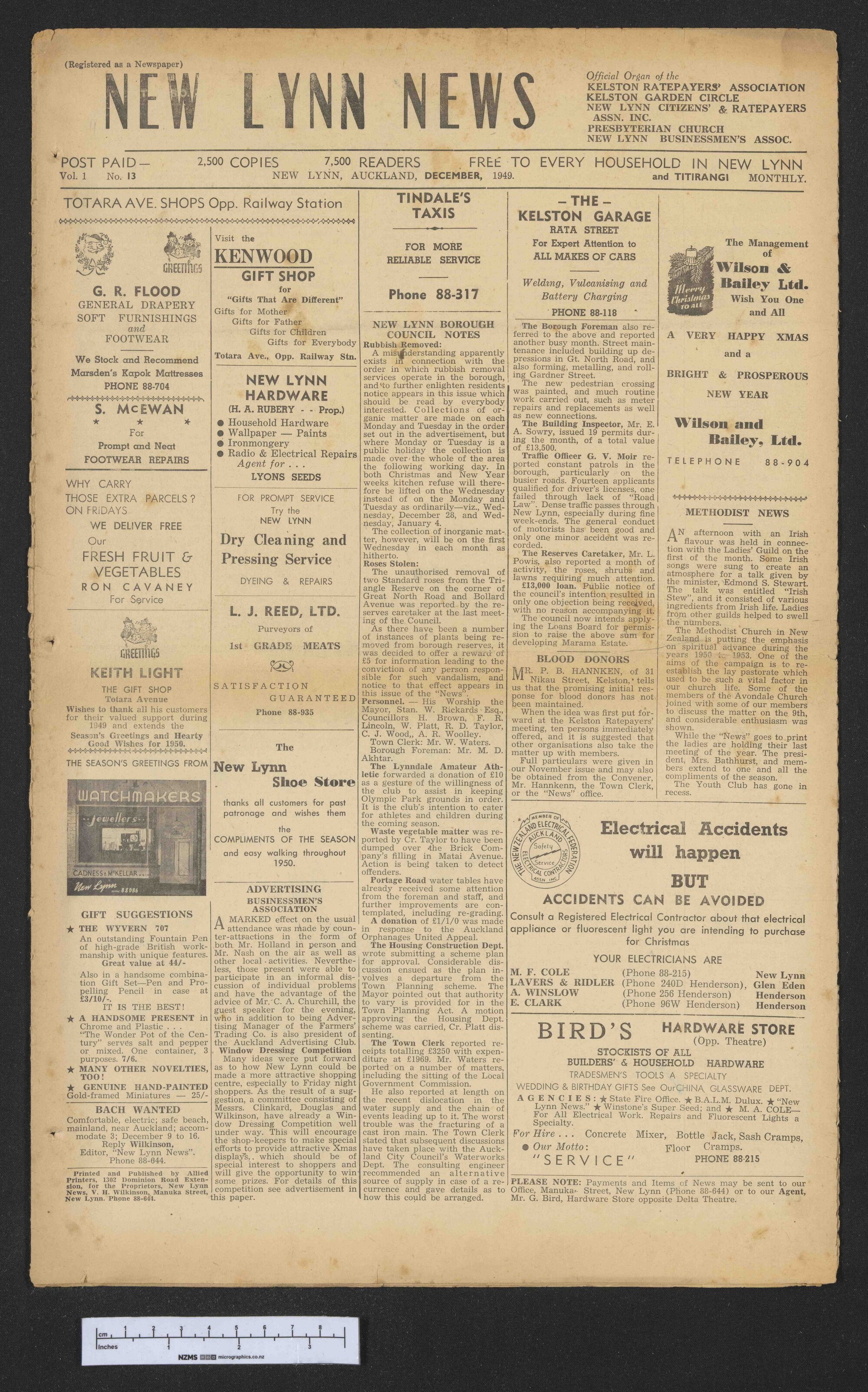 1949 December - New Lynn News