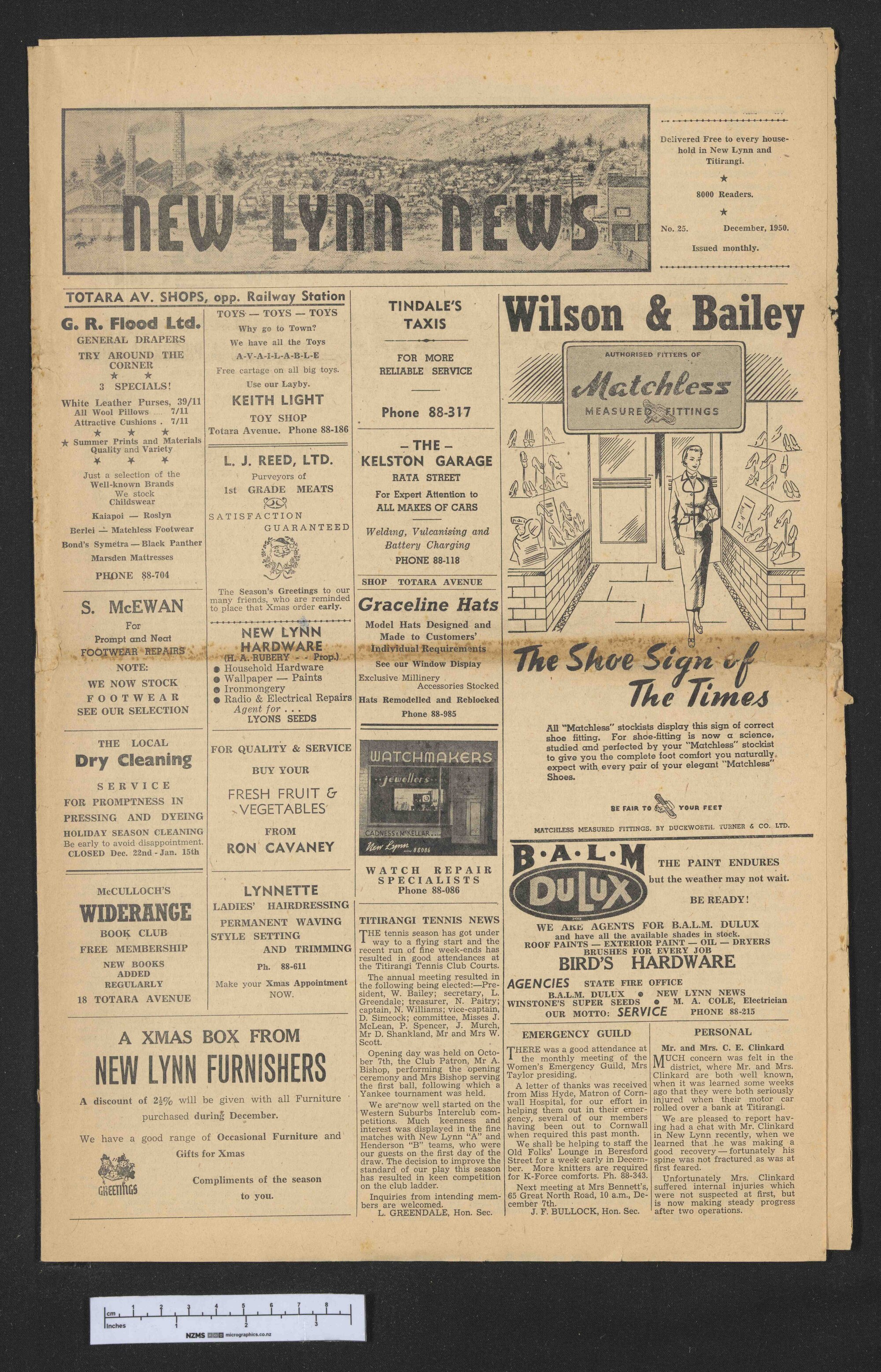 1950 December - New Lynn News