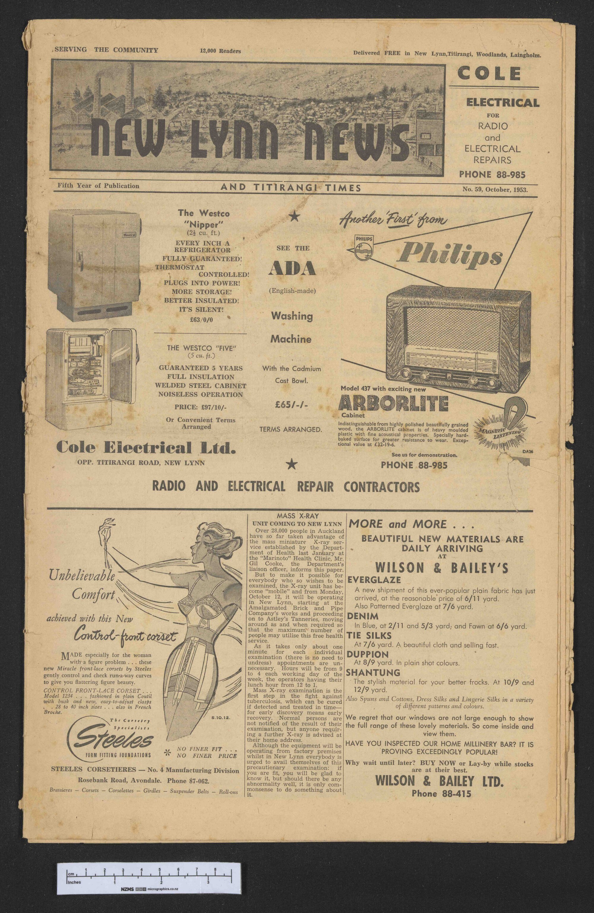 1953 October - New Lynn News