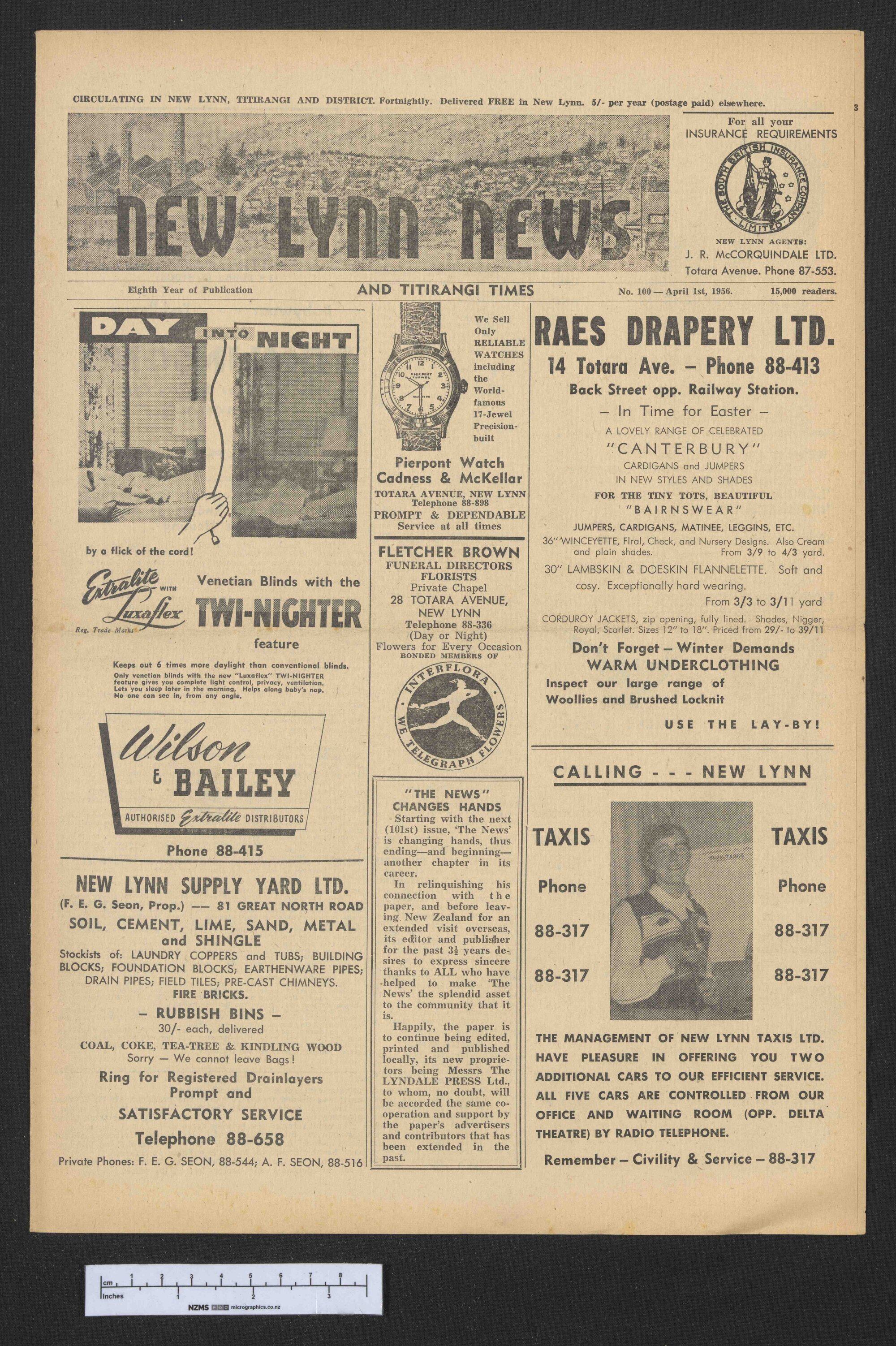 1956-04-01 New Lynn News