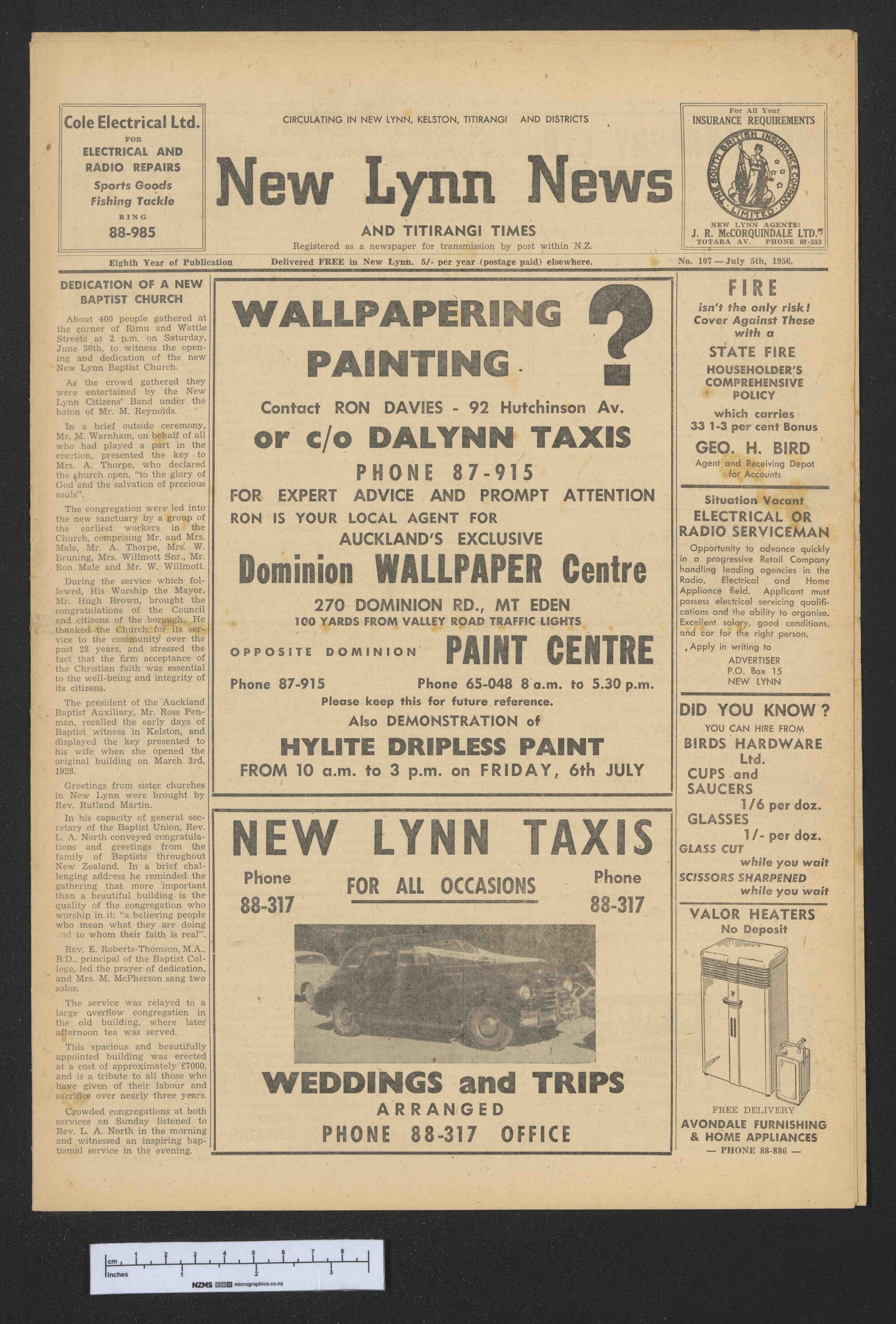 1956-07-05 New Lynn News