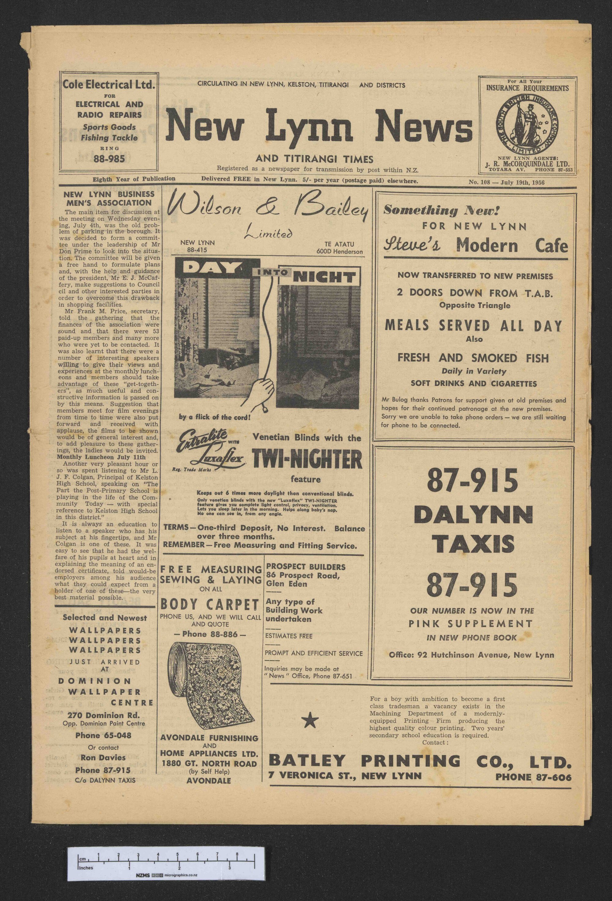 1956-07-19 New Lynn News