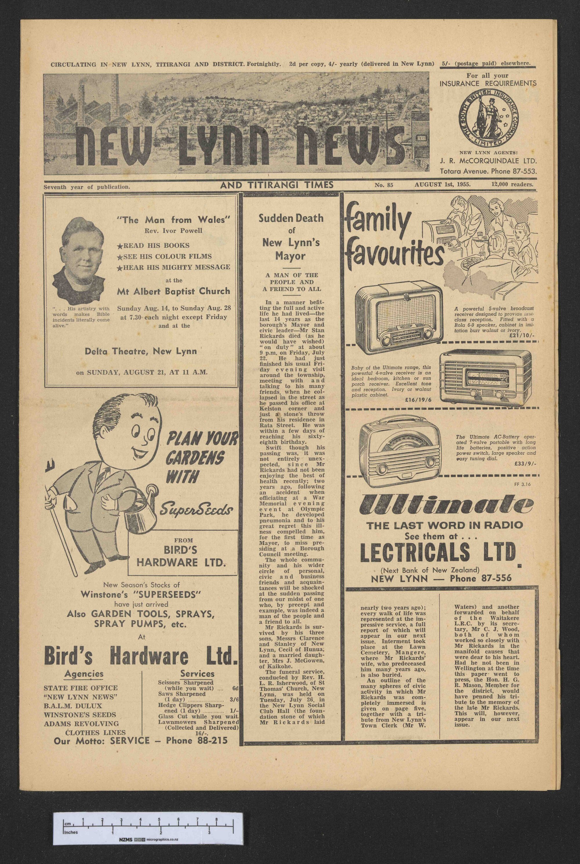 1955-08-01 New Lynn News