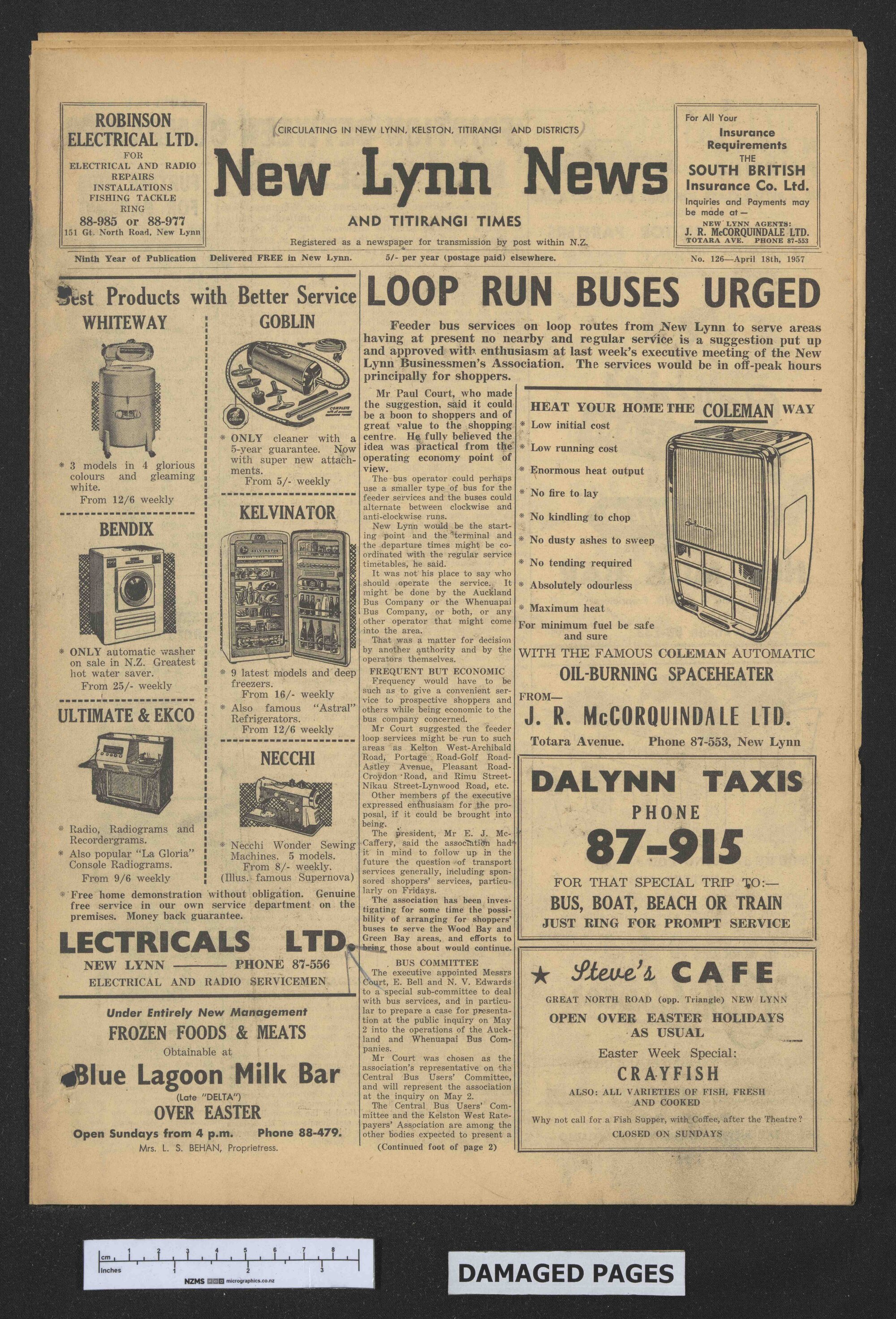 1957-04-18 New Lynn News