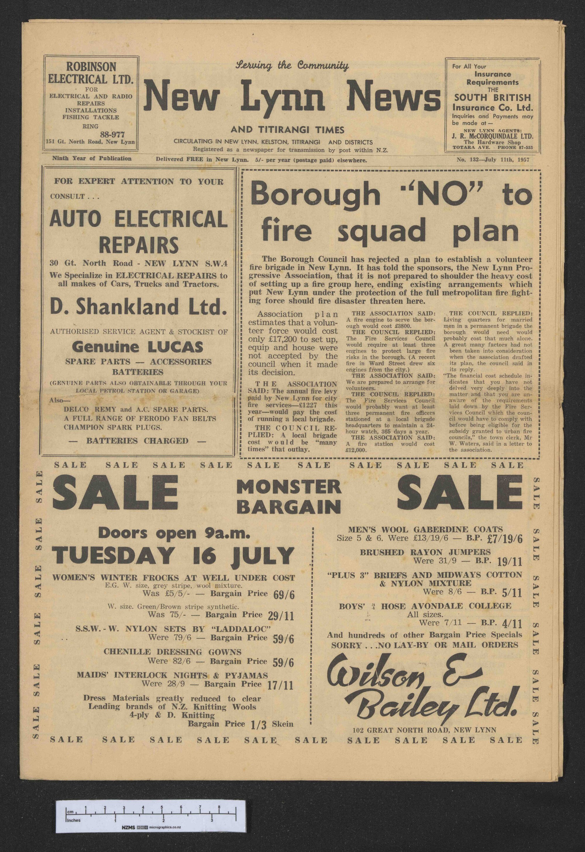 1957-07-11 New Lynn News