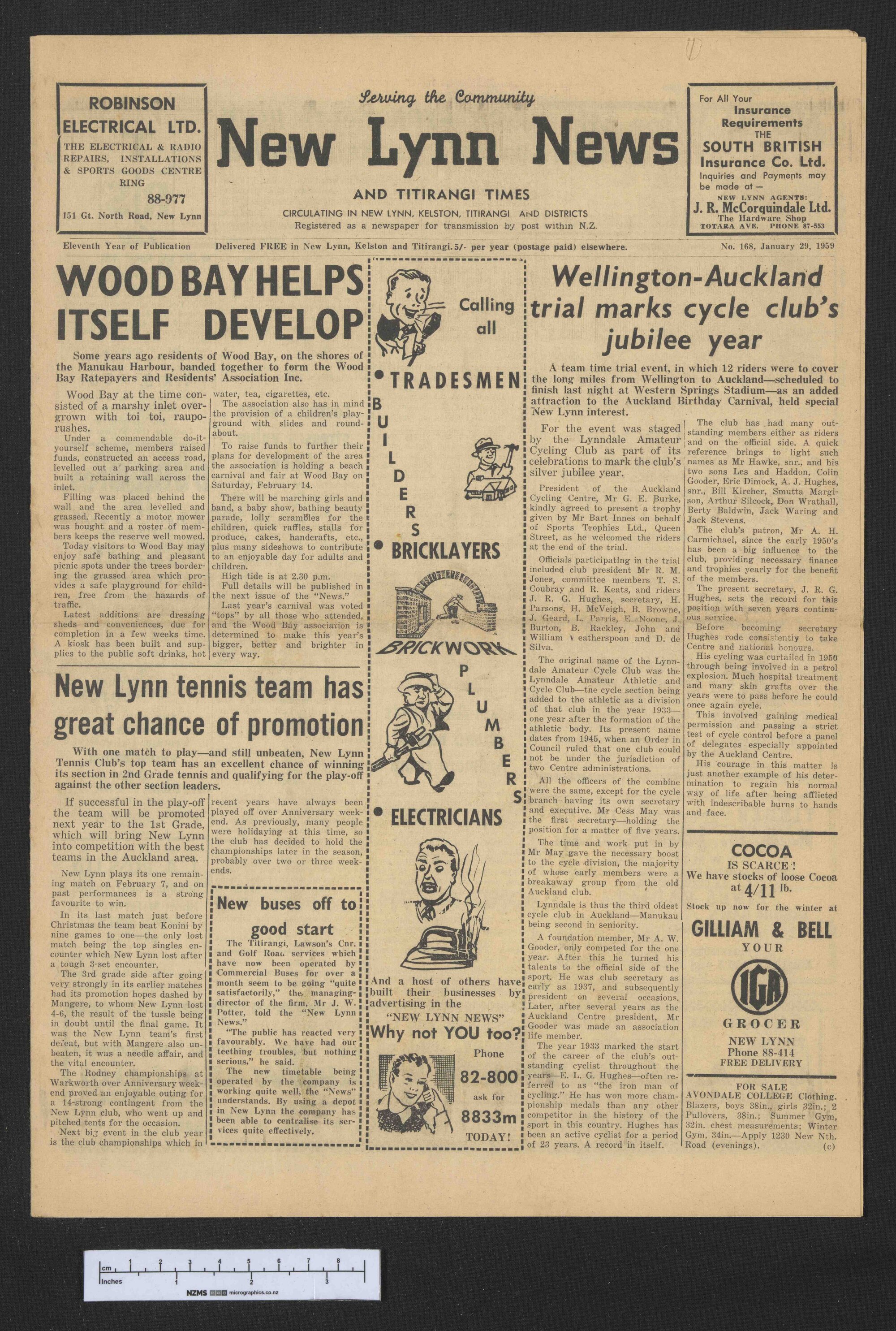 1959-01-29 New Lynn News