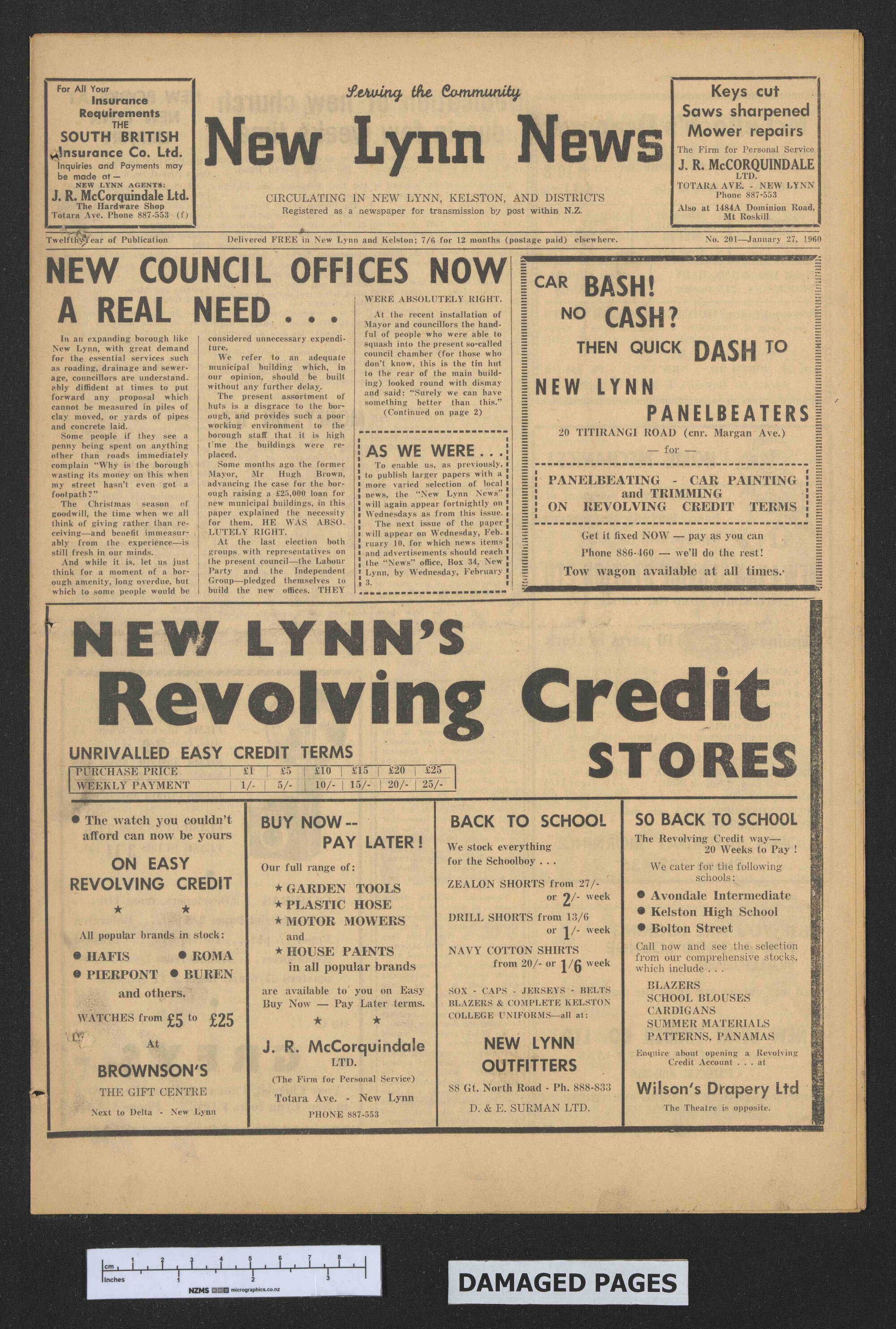 1960-01-27 New Lynn News