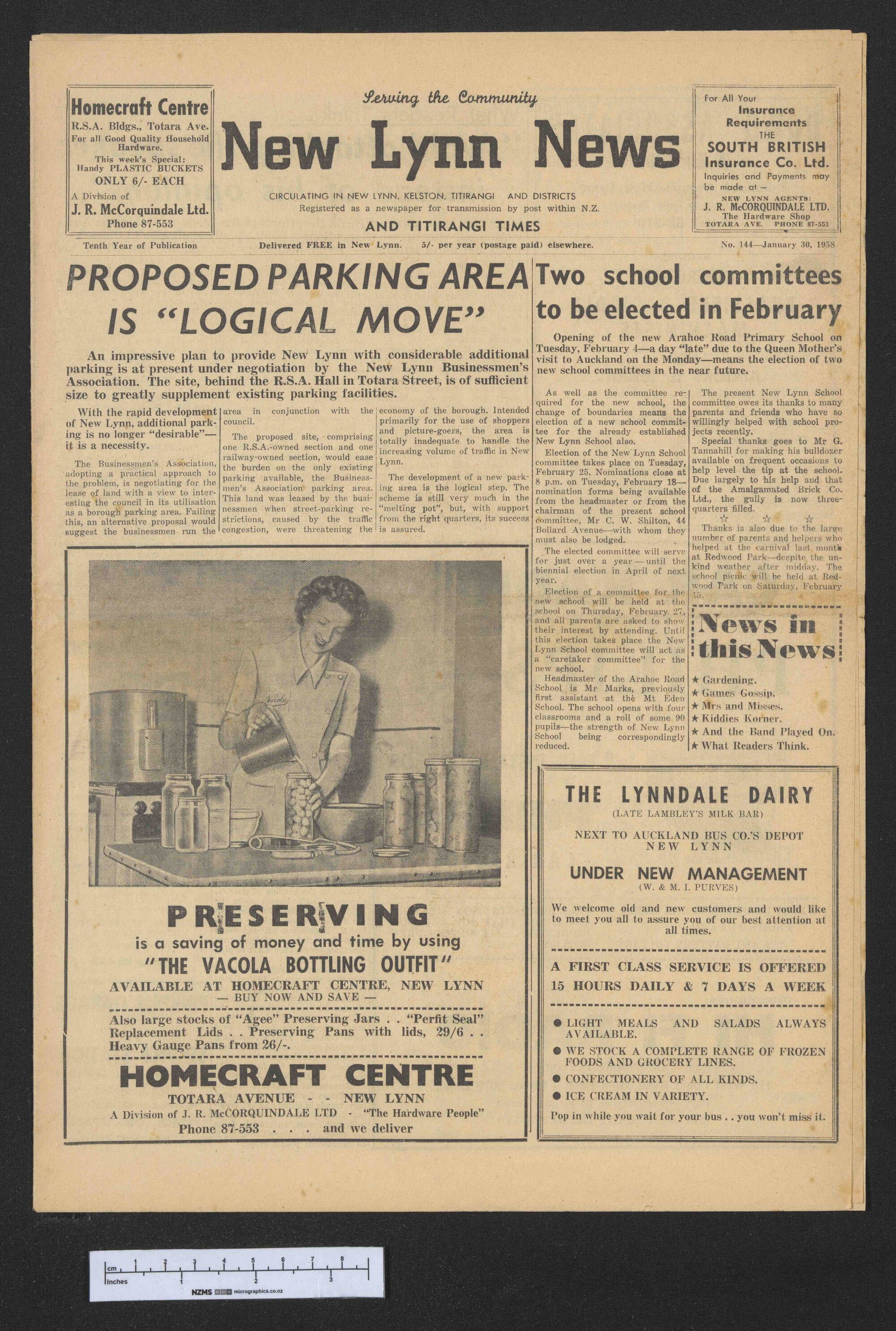 1958-01-30 New Lynn News