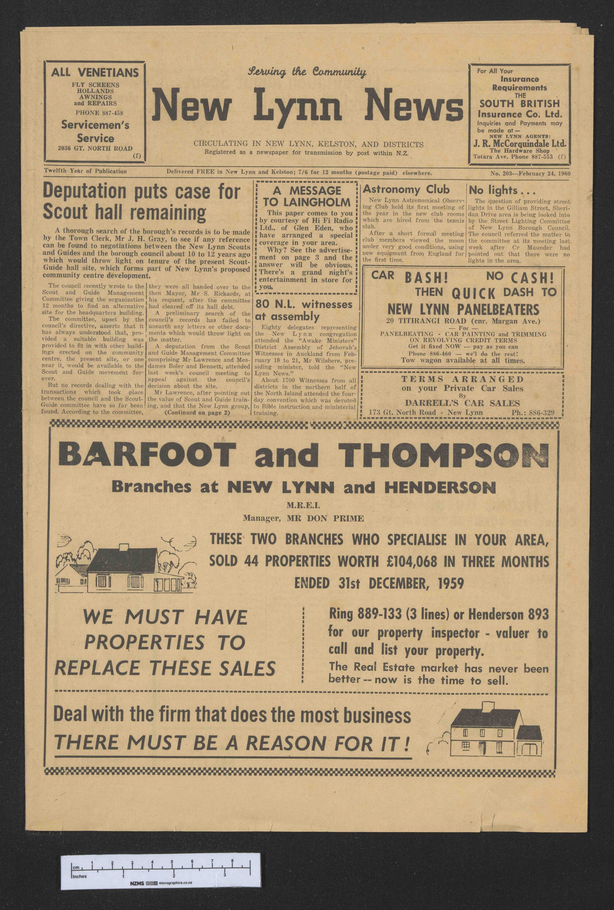 1960-02-24 New Lynn News