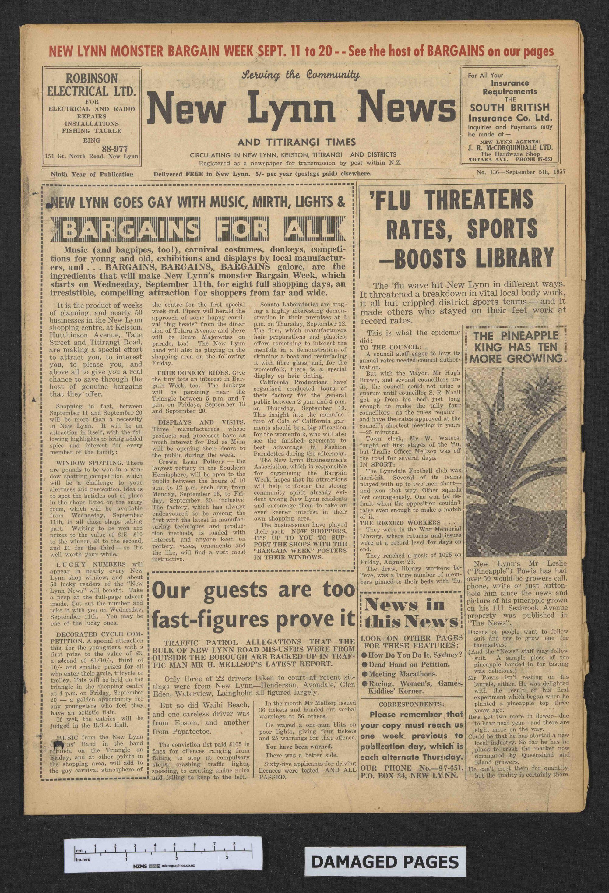 1957-09-05 New Lynn News