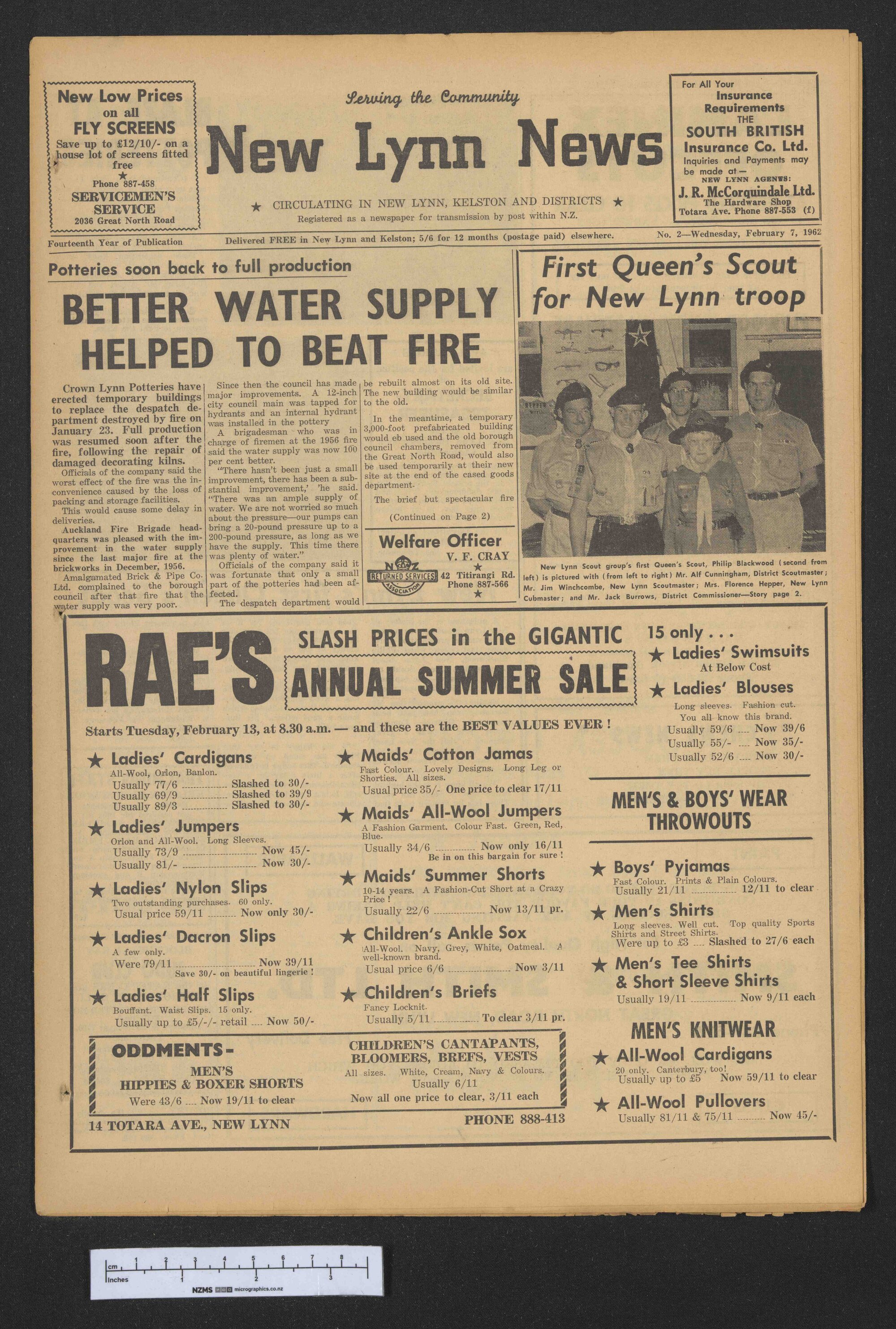 1962-02-07 New Lynn News