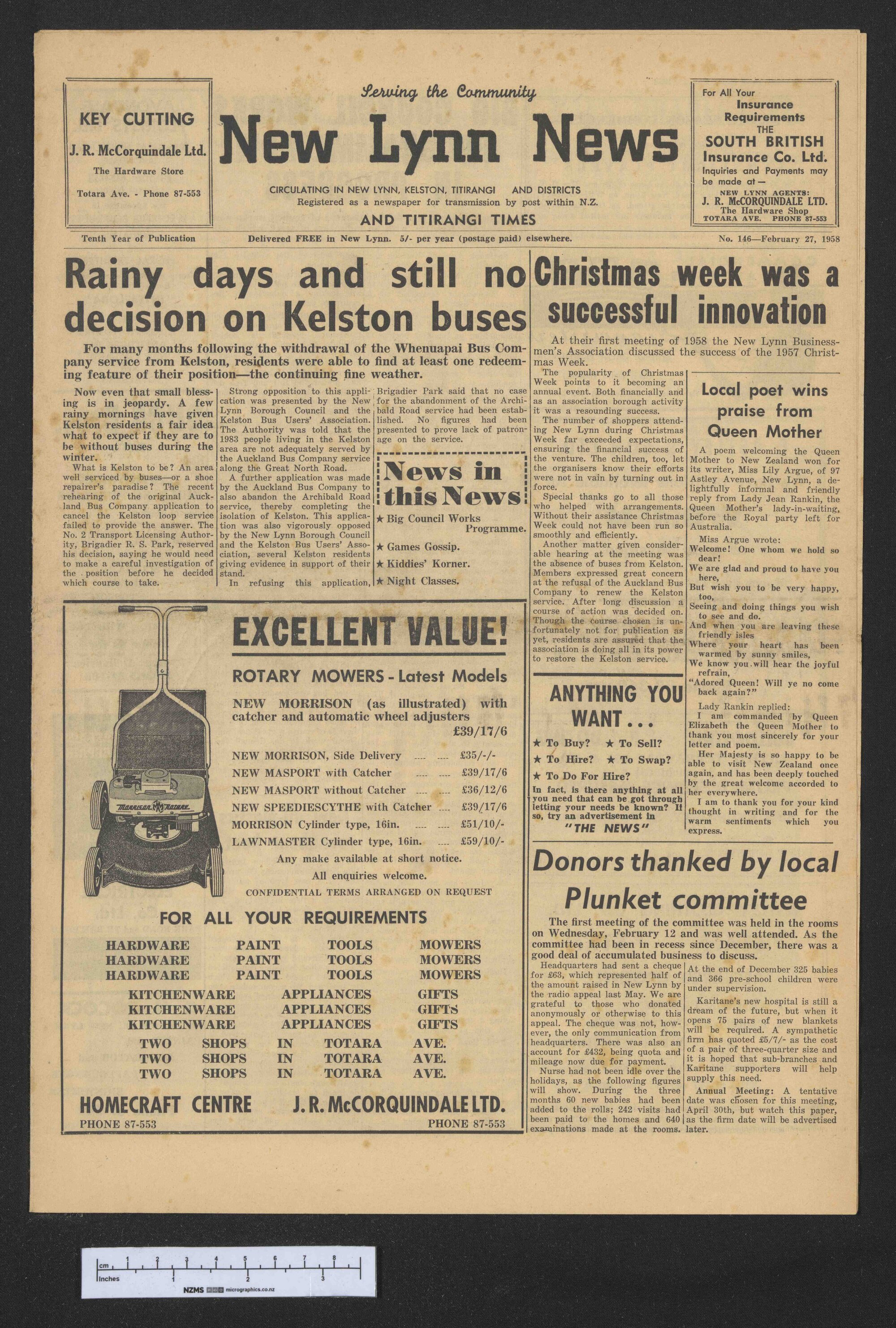 1958-02-27 New Lynn News