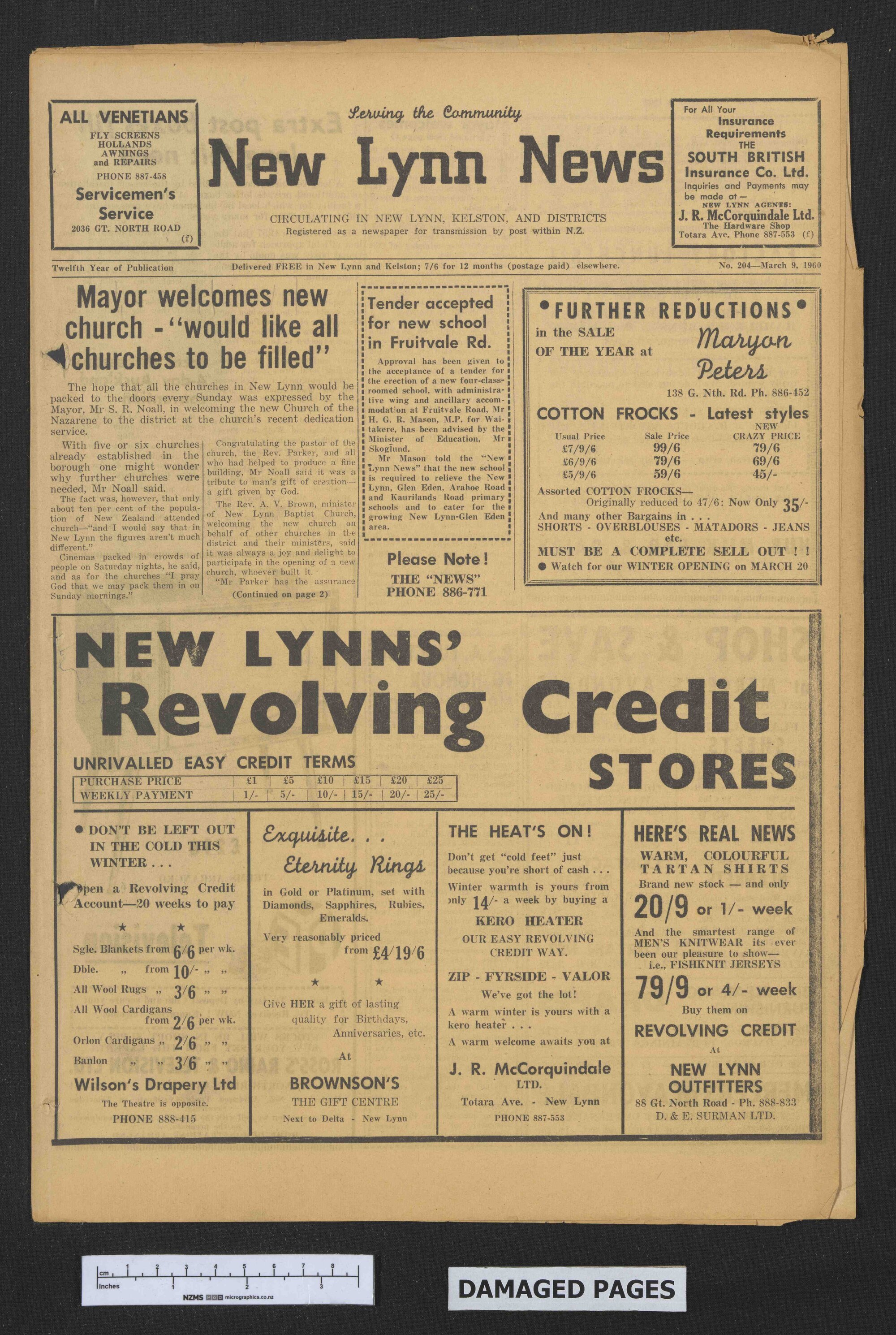 1960-03-09 New Lynn News