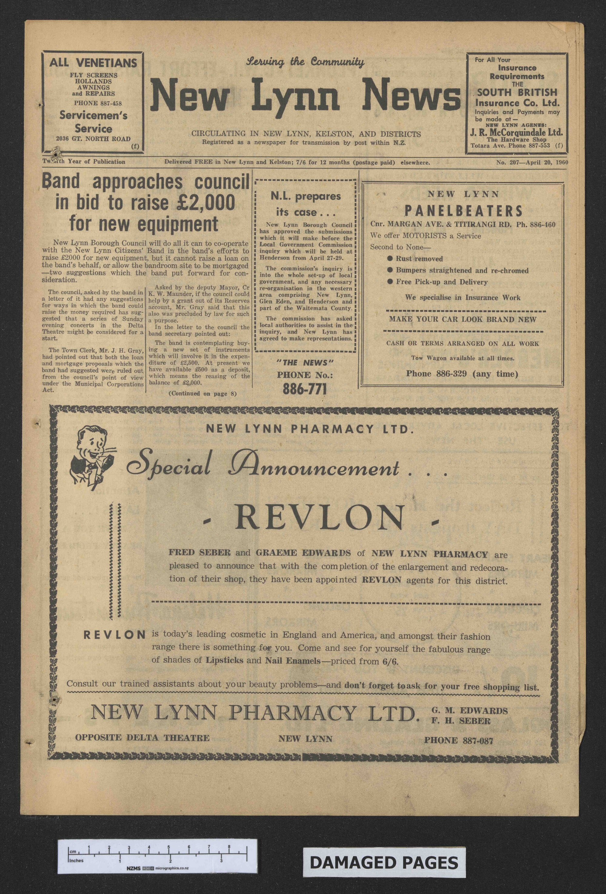 1960-04-20 New Lynn News