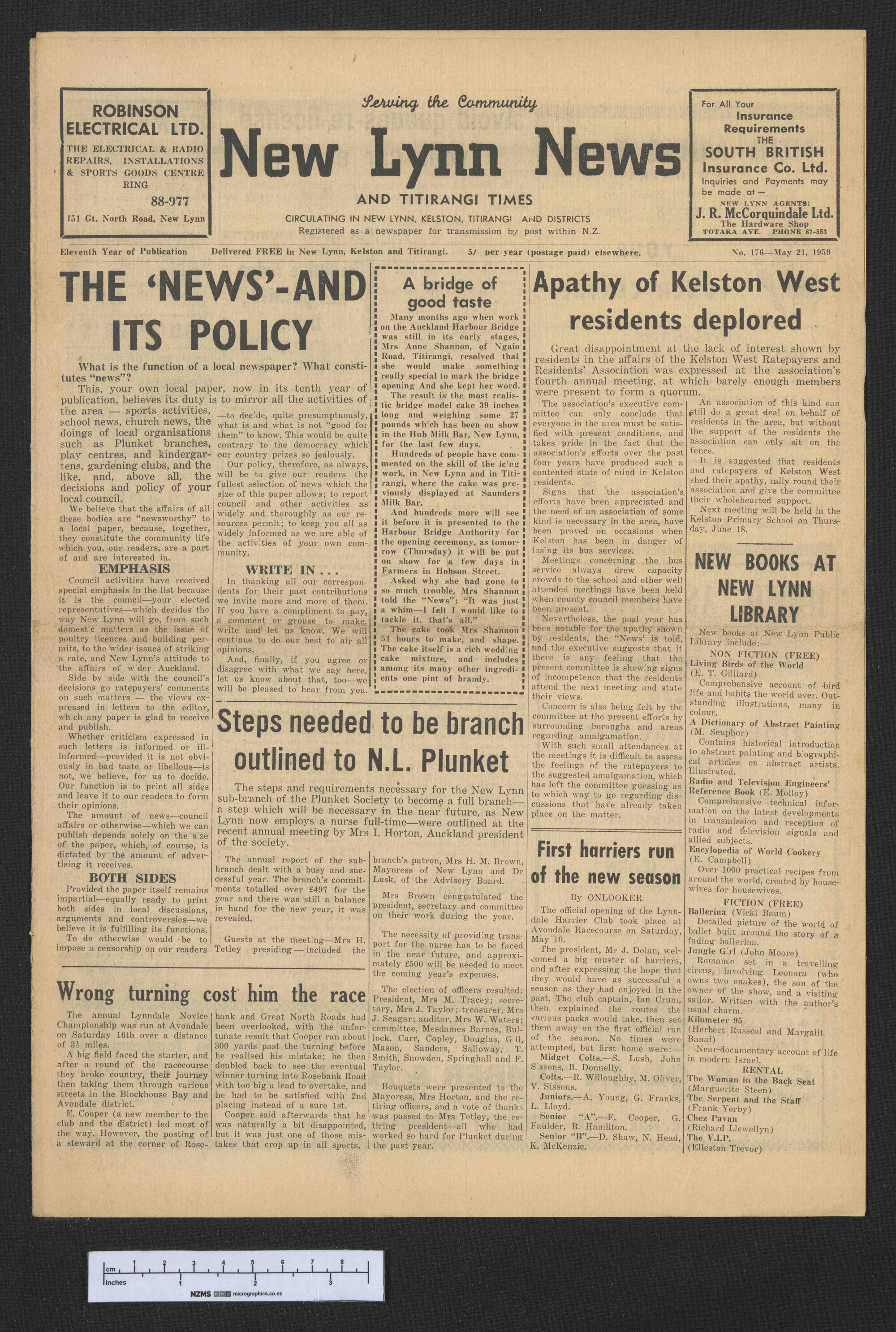 1959-05-21 New Lynn News