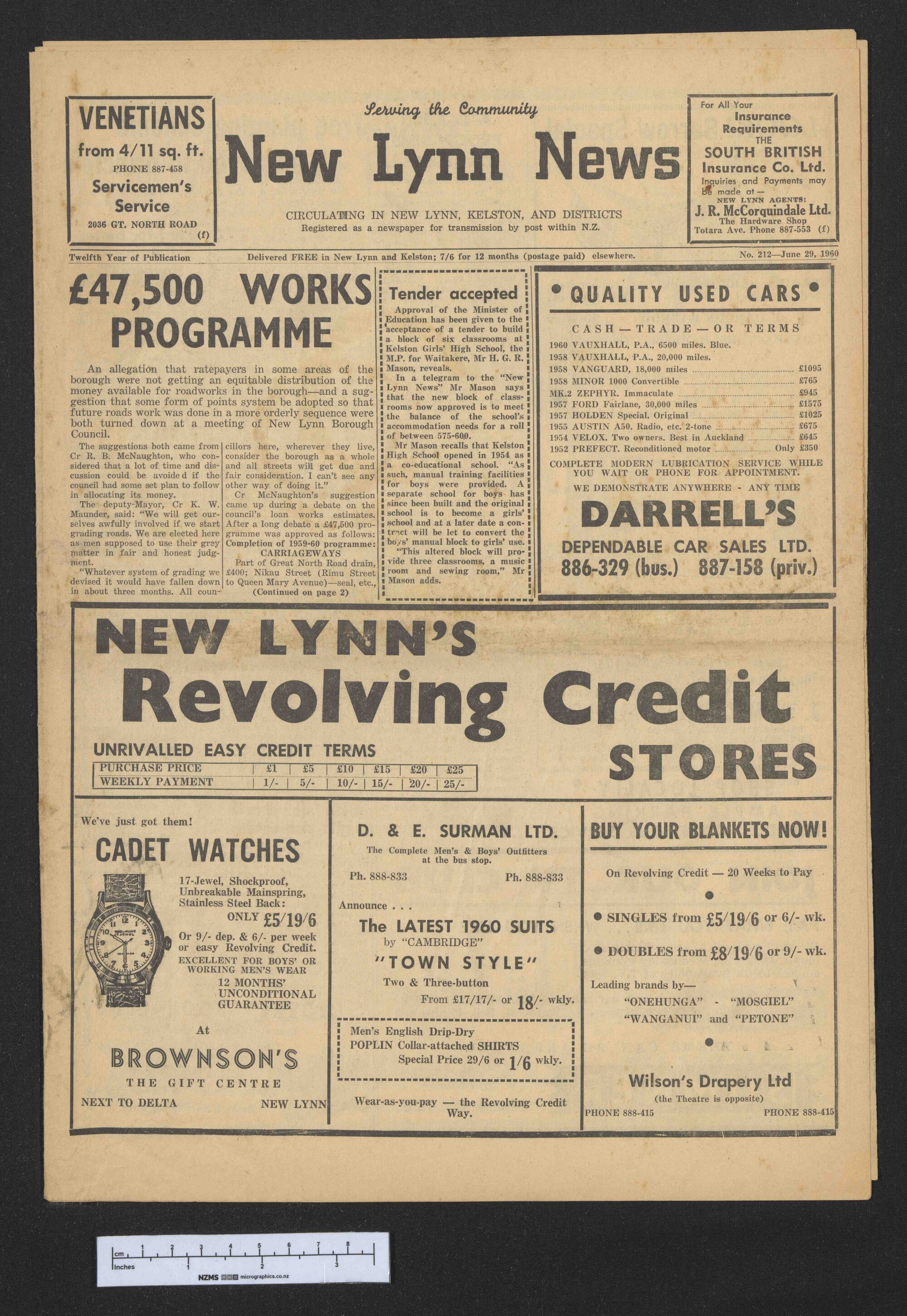 1960-06-29 New Lynn News