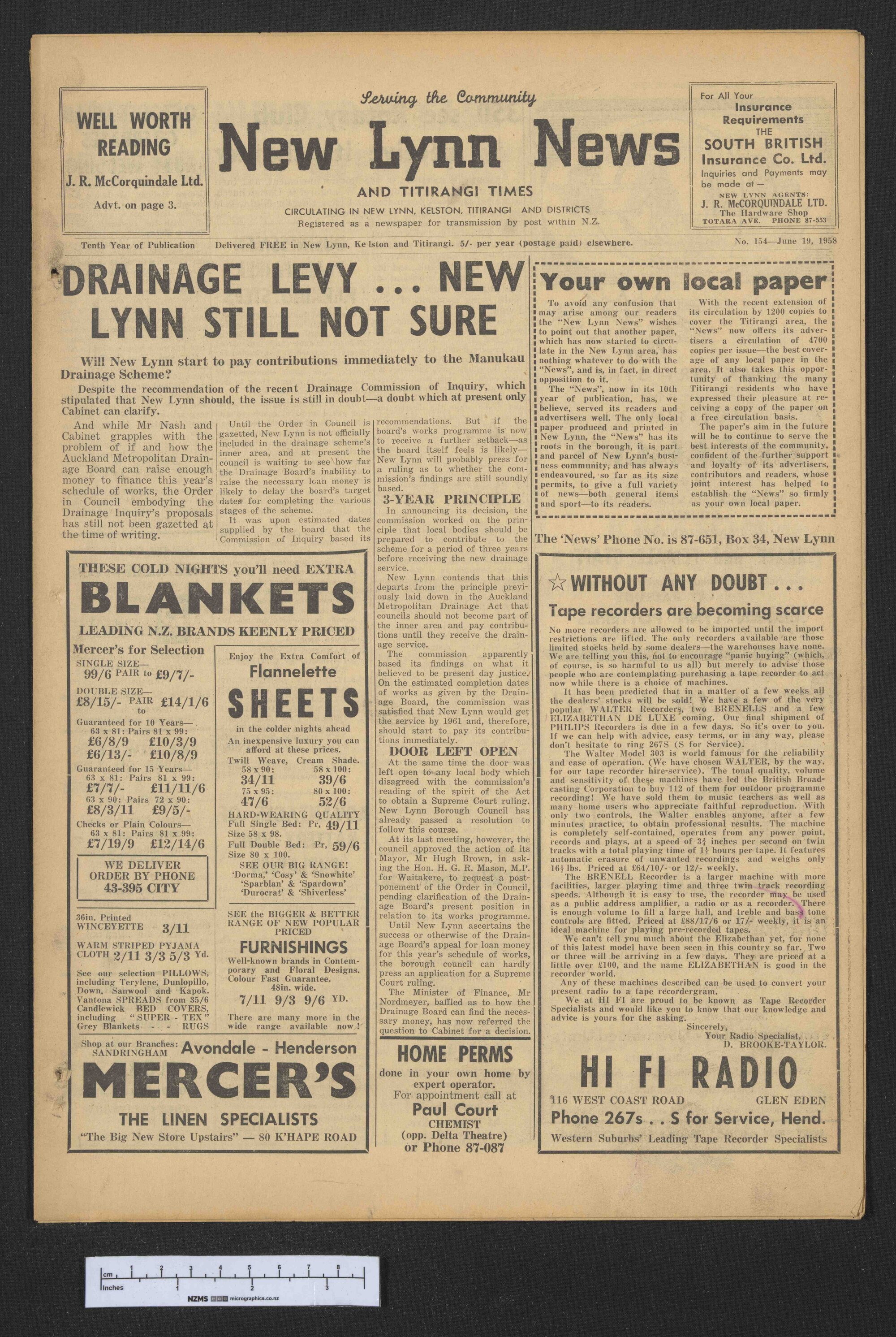 1958-06-19 New Lynn News