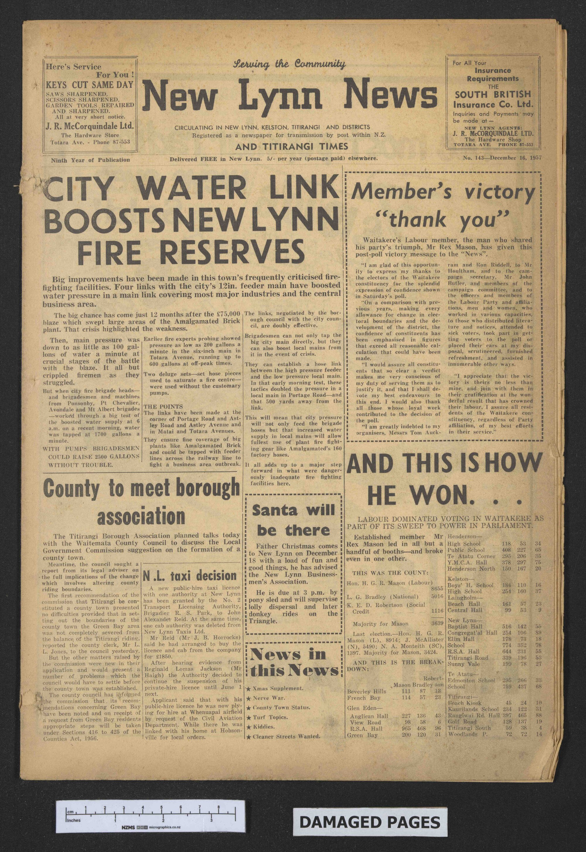 1957-12-16 New Lynn News