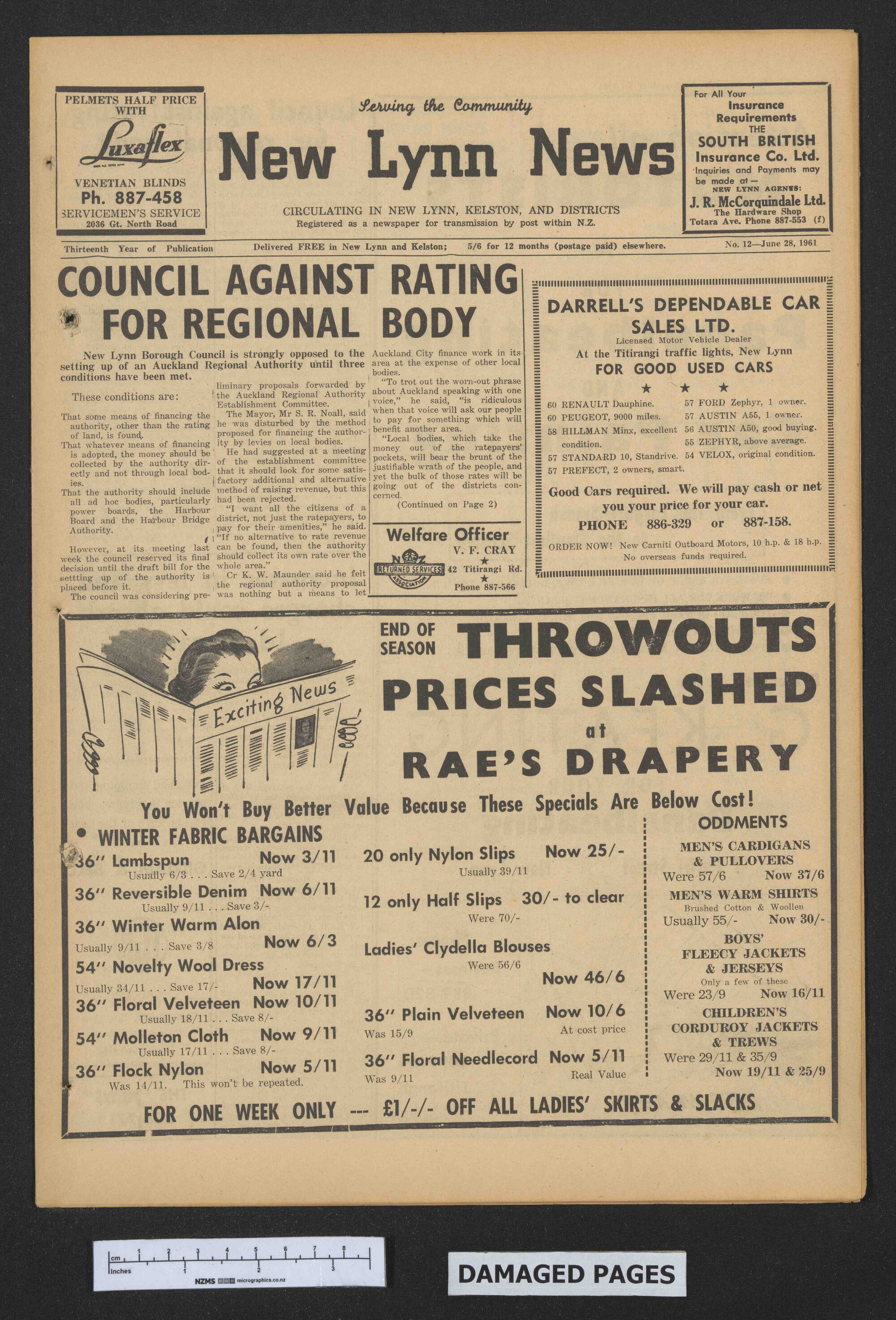 1961-06-28 New Lynn News