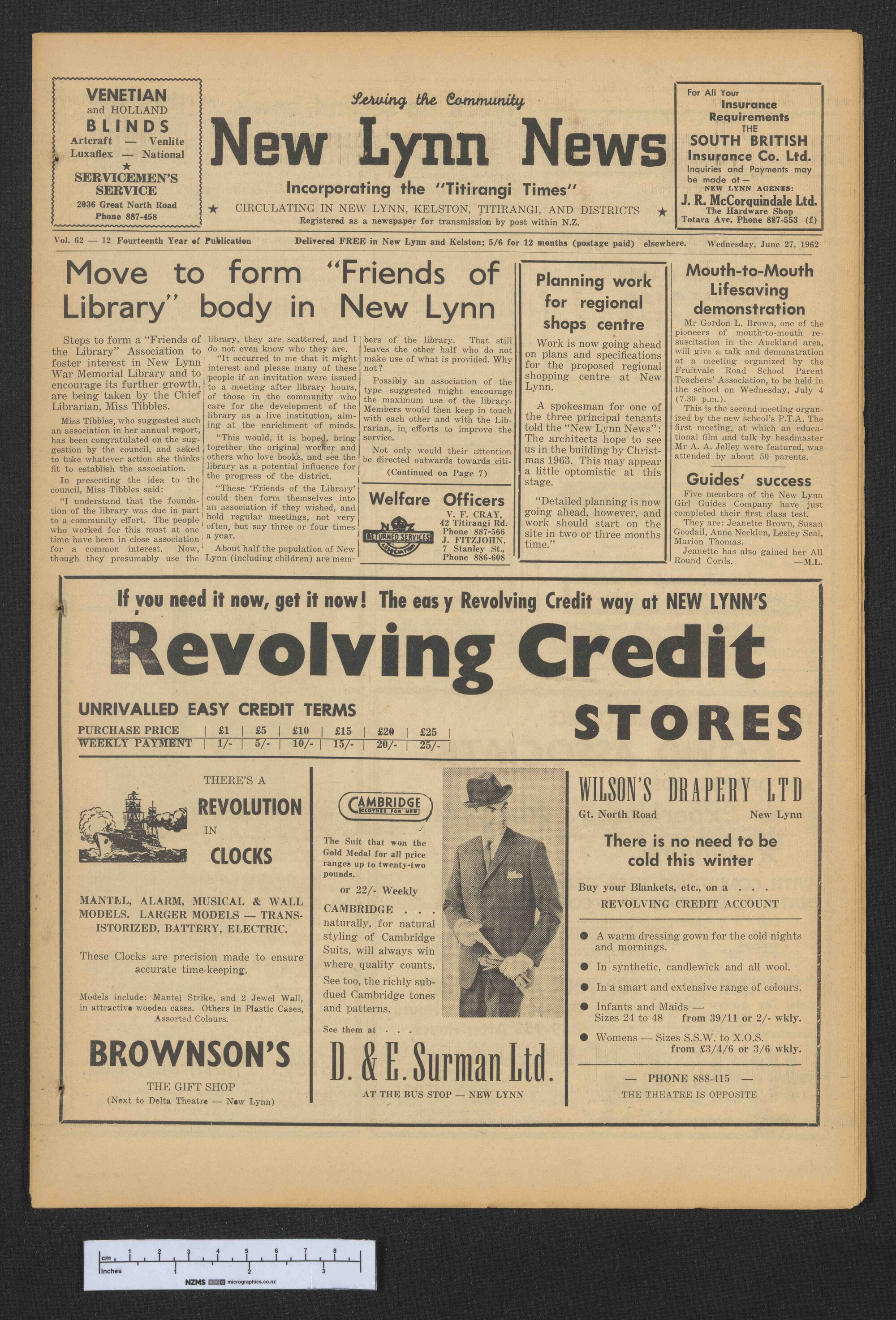 1962-06-27 New Lynn News