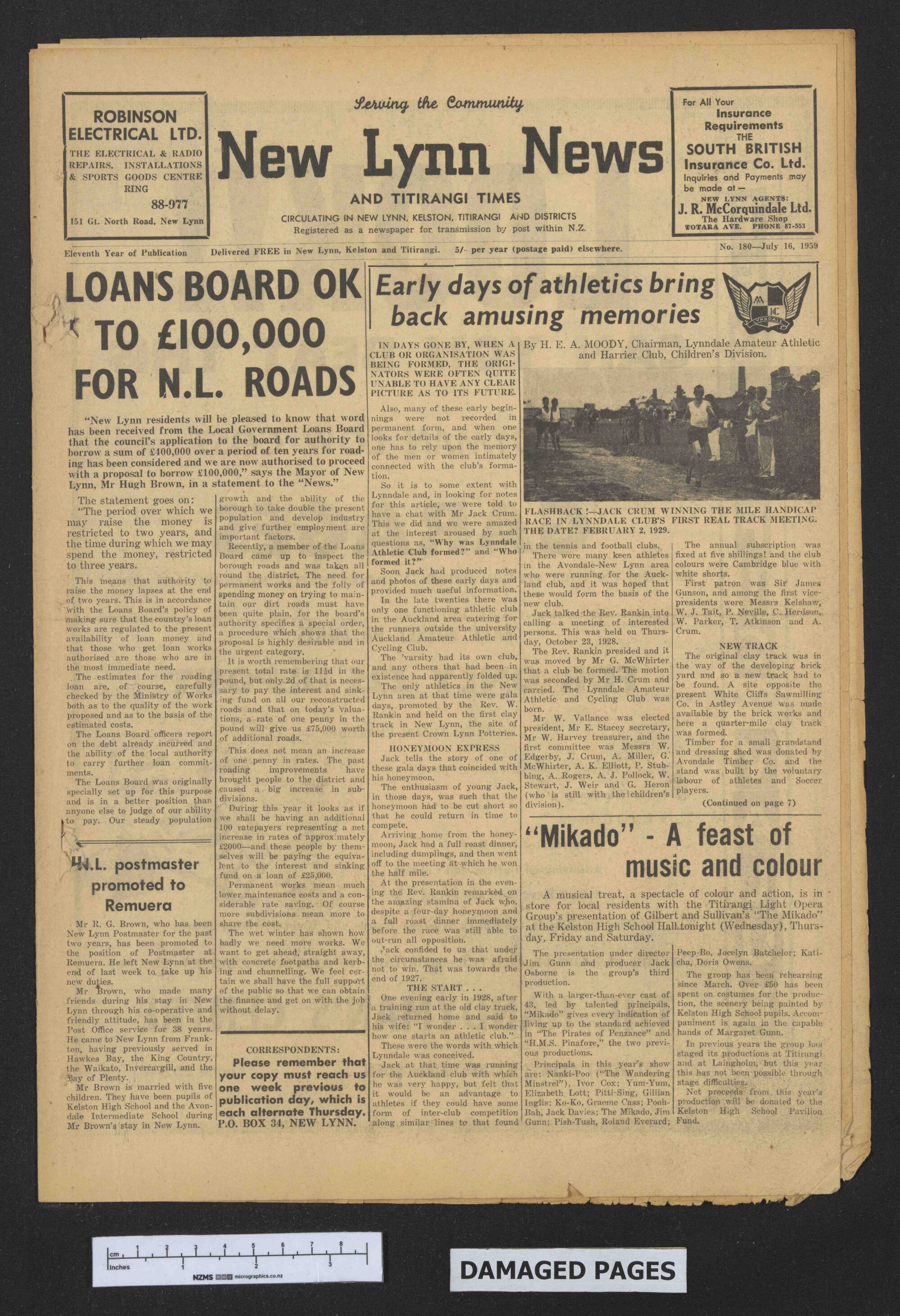 1959-07-16 New Lynn News