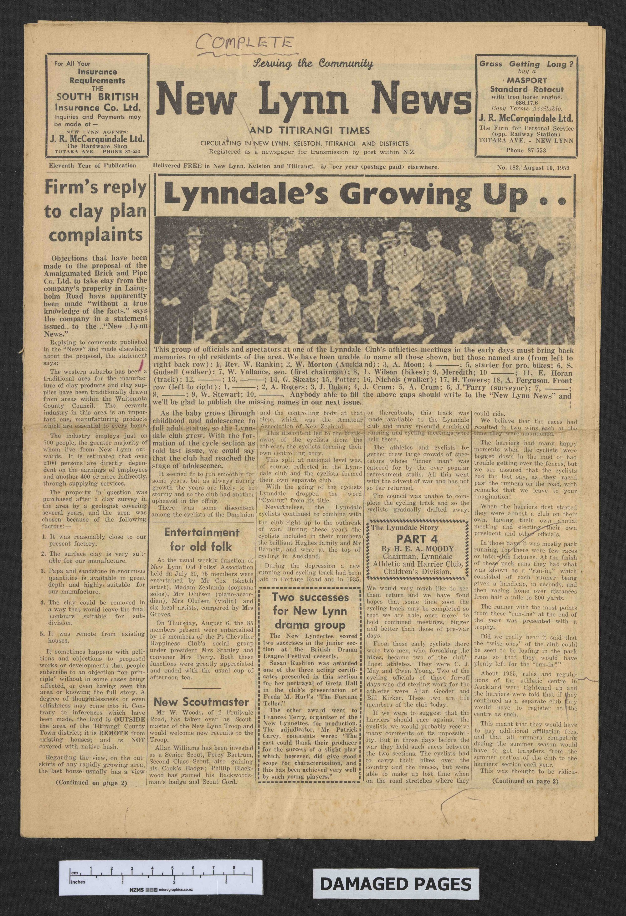 1959-08-10 New Lynn News