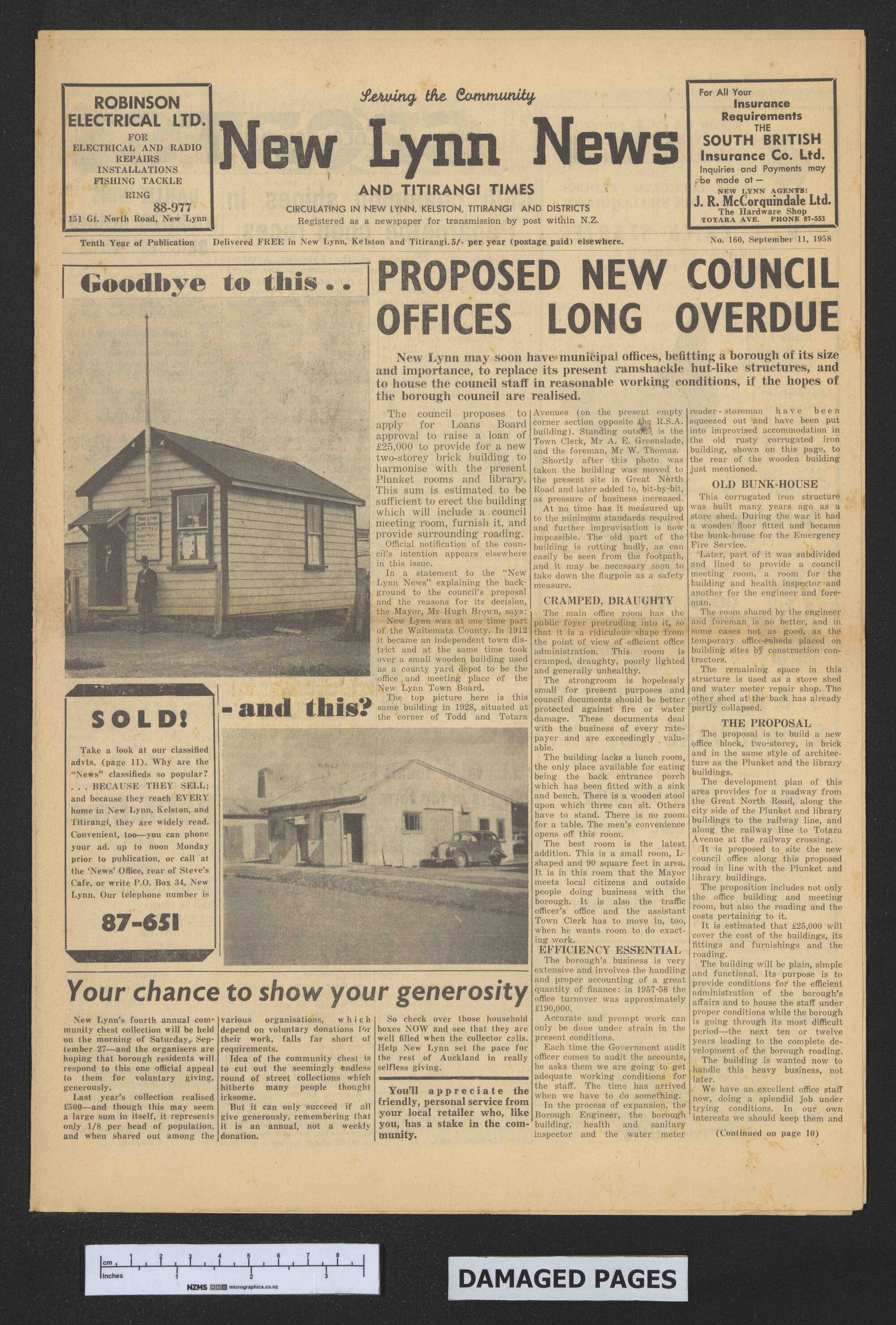 1958-09-11 New Lynn News