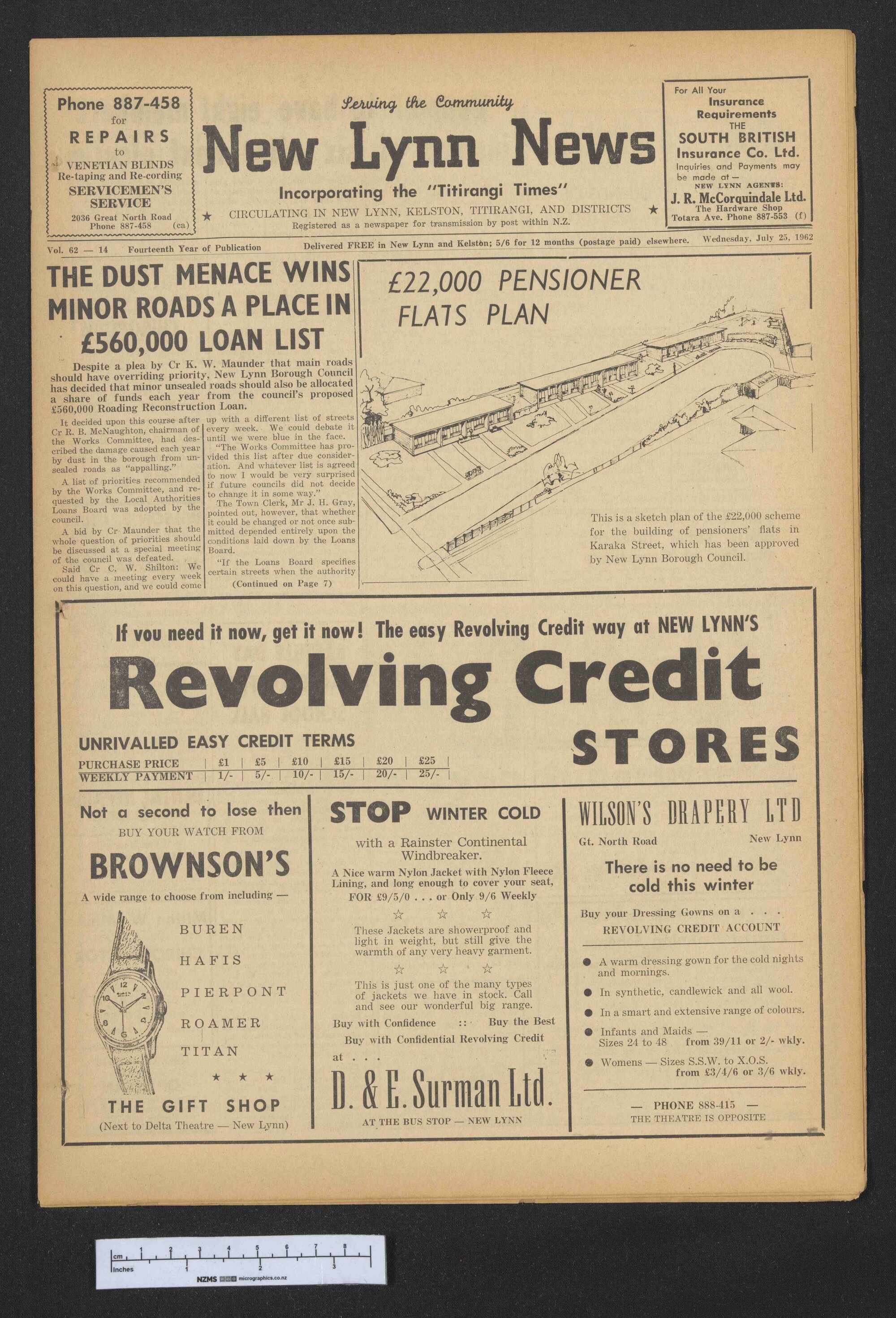 1962-07-23 New Lynn News