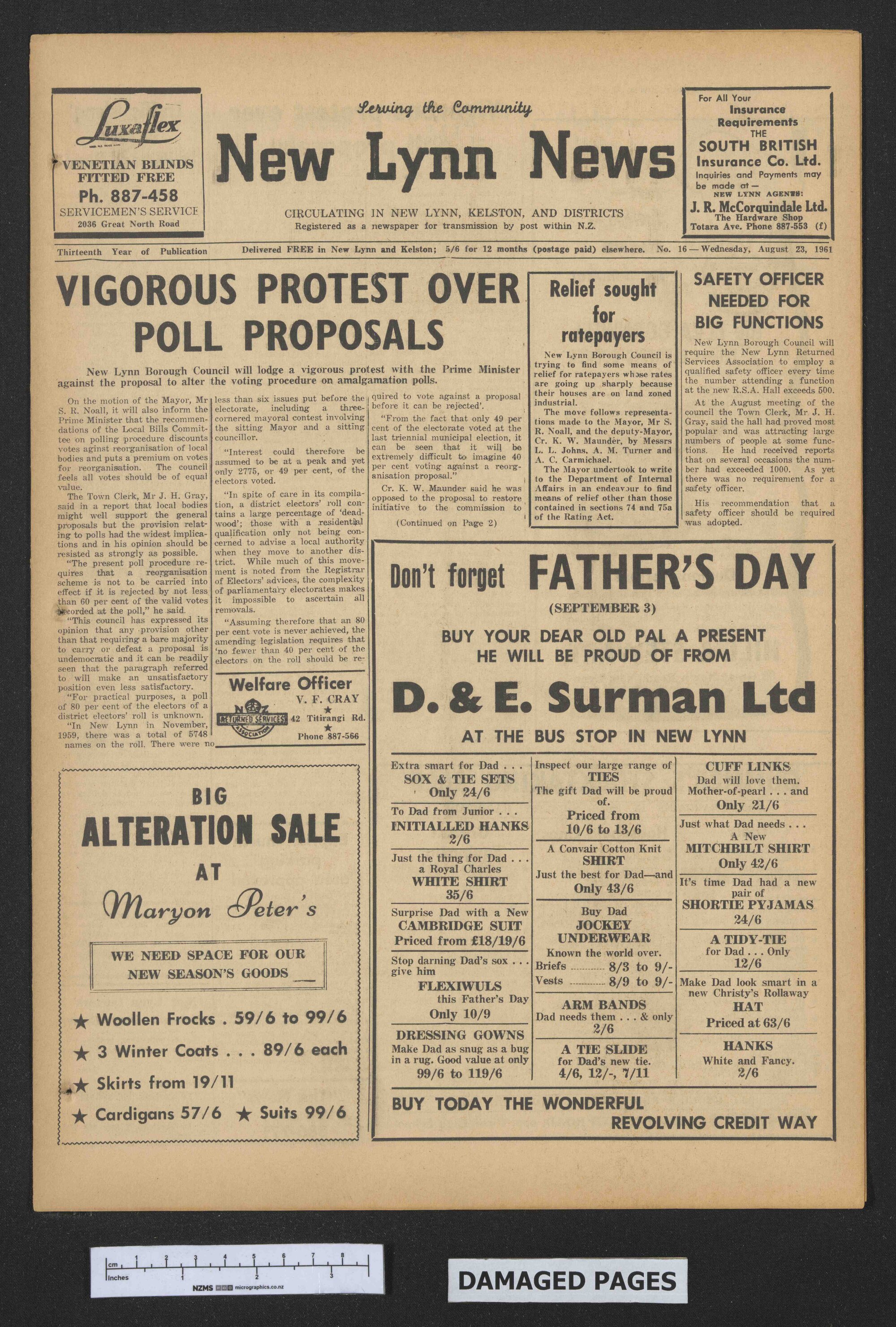 1961-08-23 New Lynn News