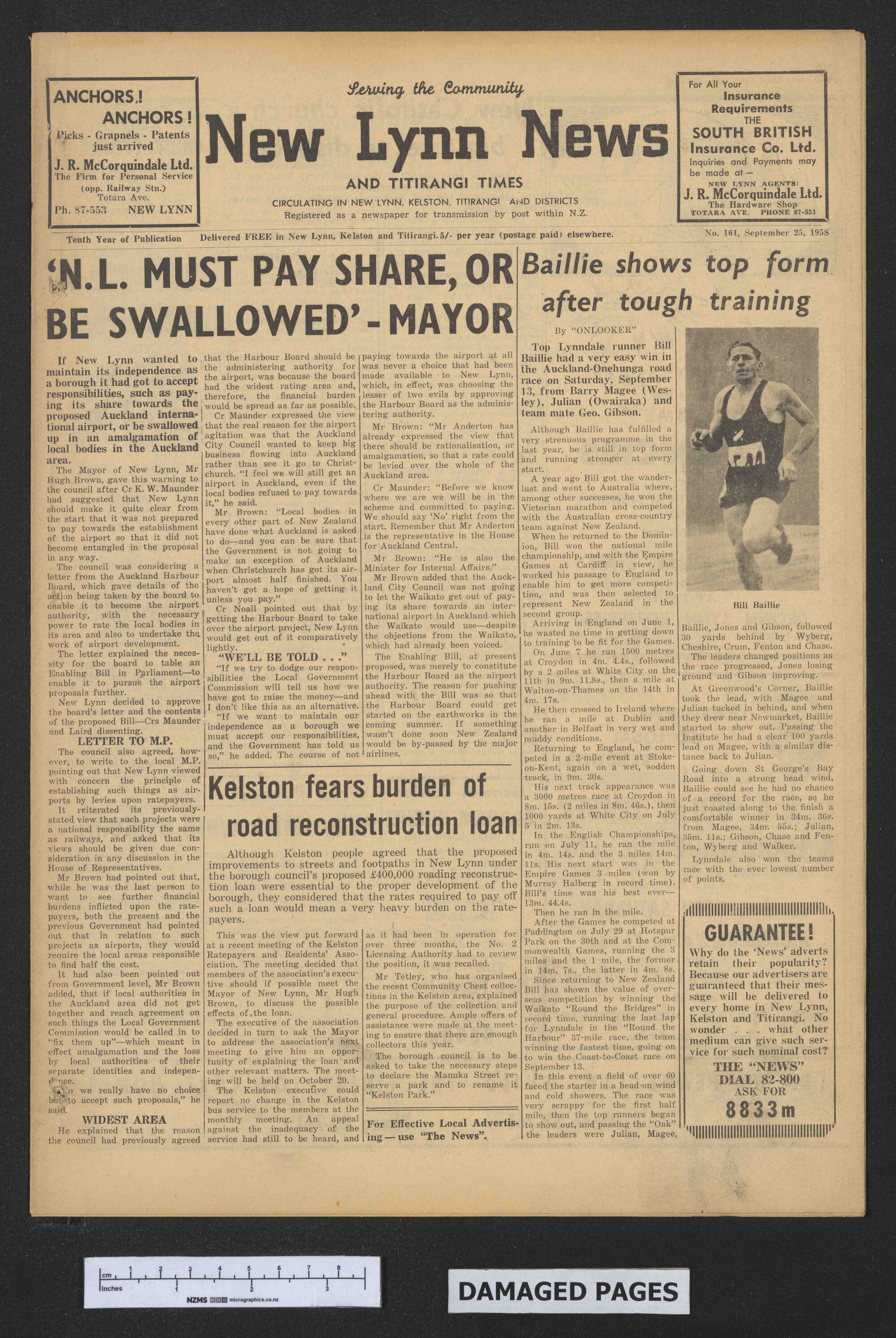 1958-09-25 New Lynn News