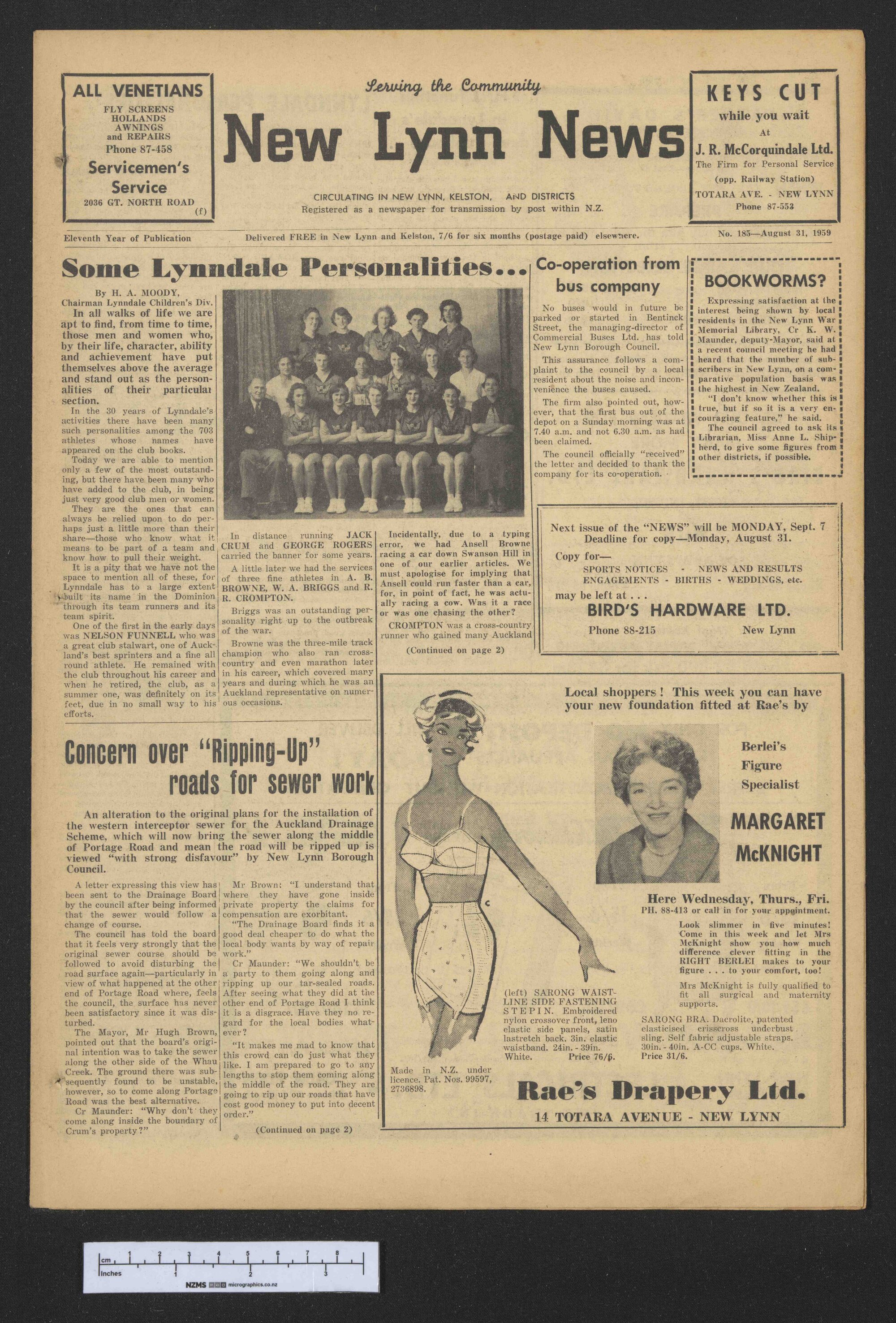 1959-08-31 New Lynn News