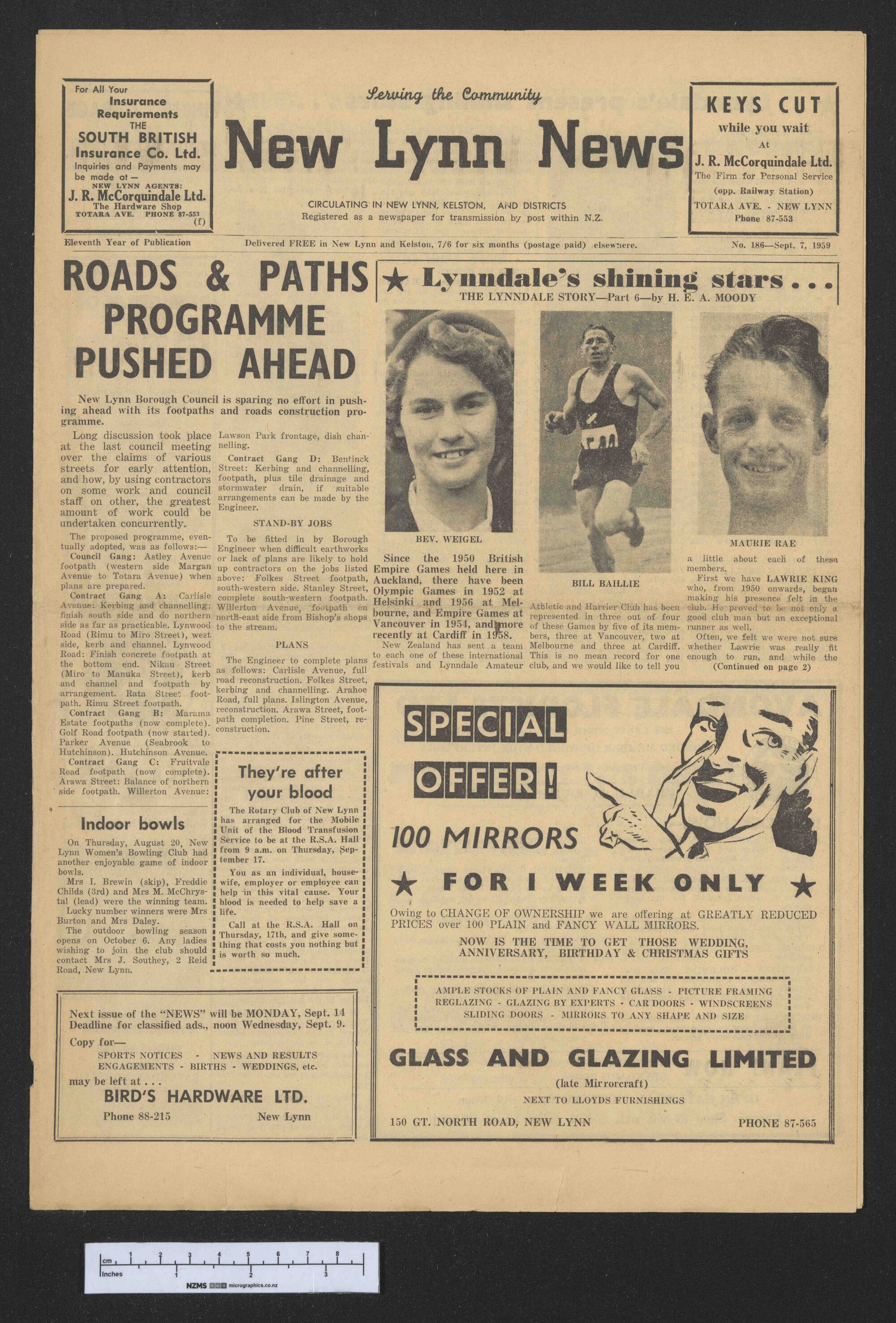 1959-09-07 New Lynn News