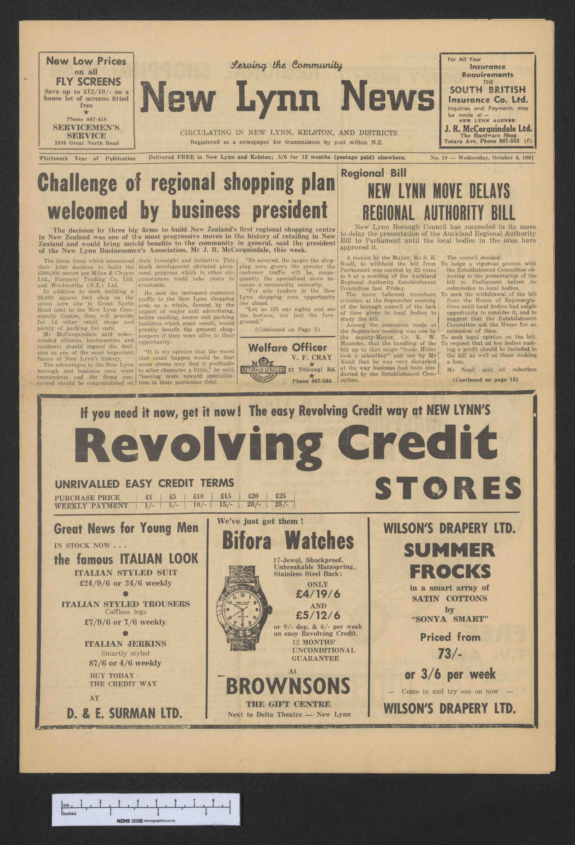 1961-10-04 New Lynn News