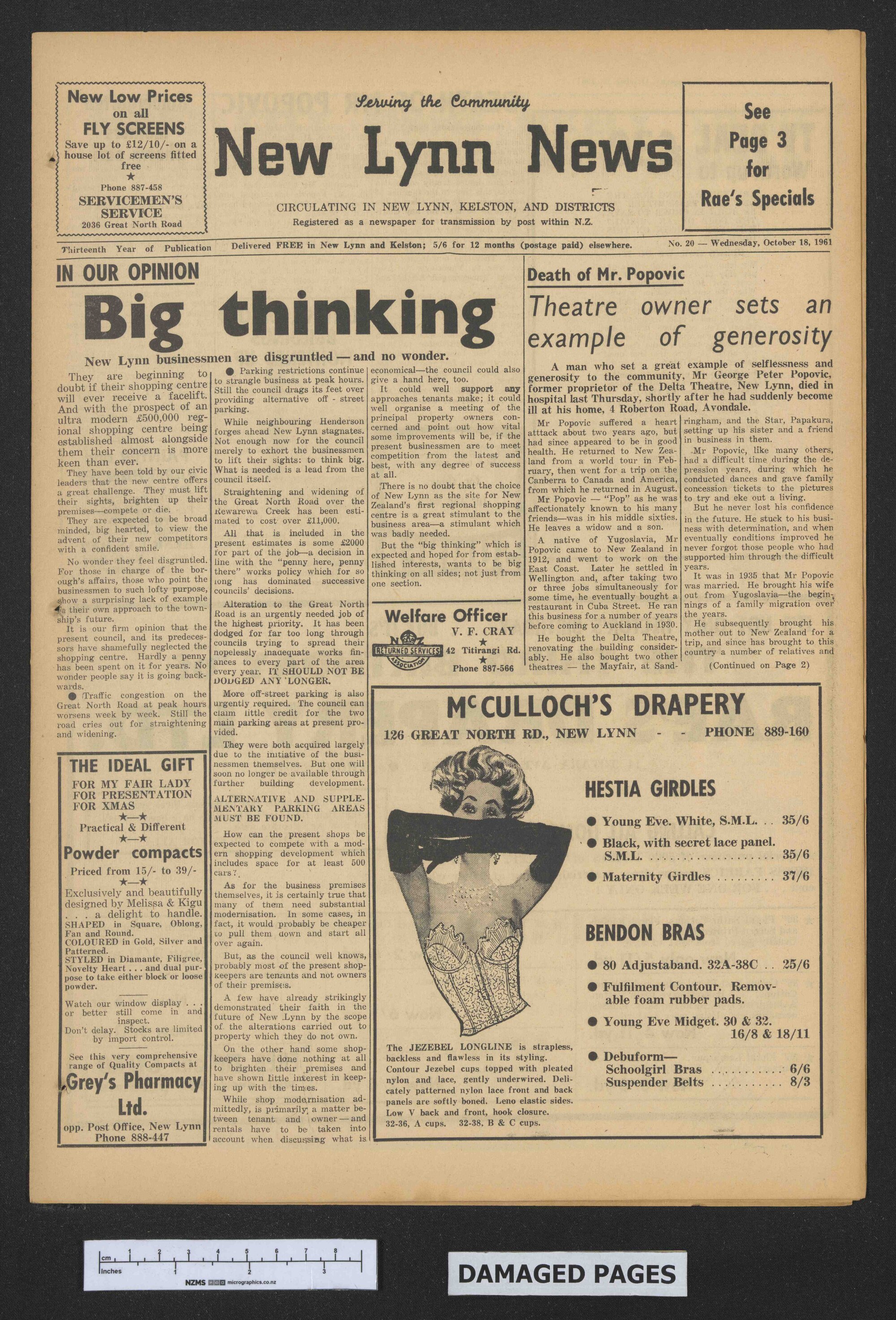 1961-10-18 New Lynn News