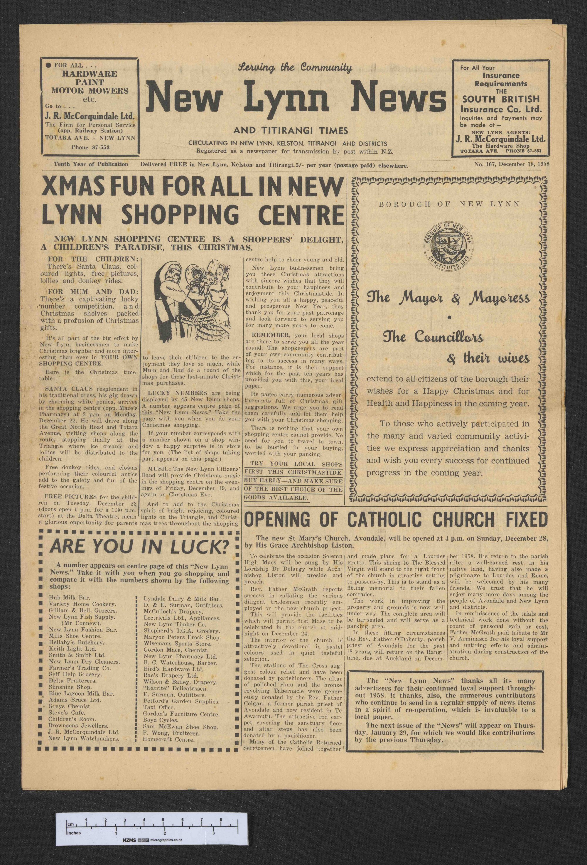 1958-12-18 New Lynn News