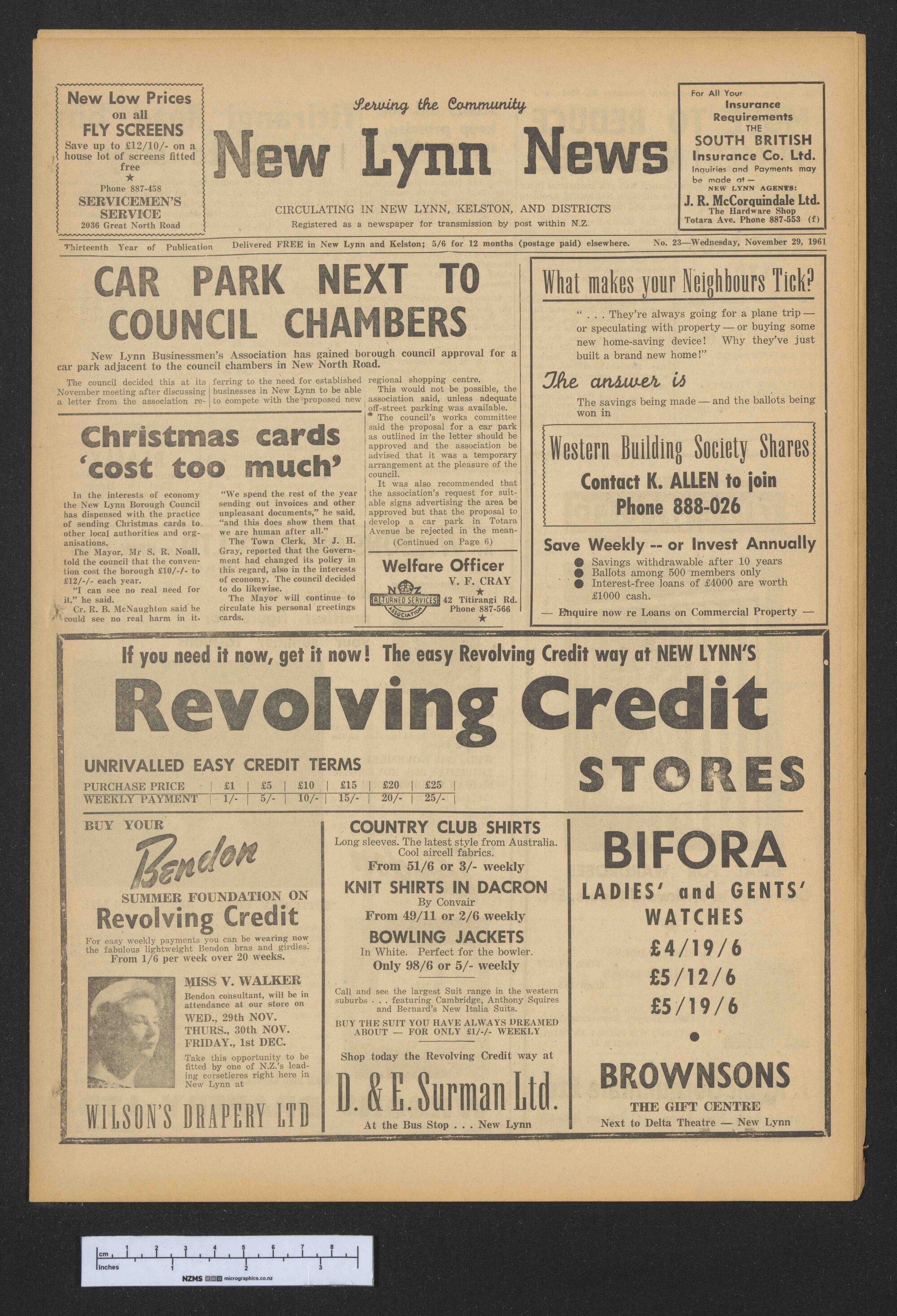 1961-11-29 New Lynn News