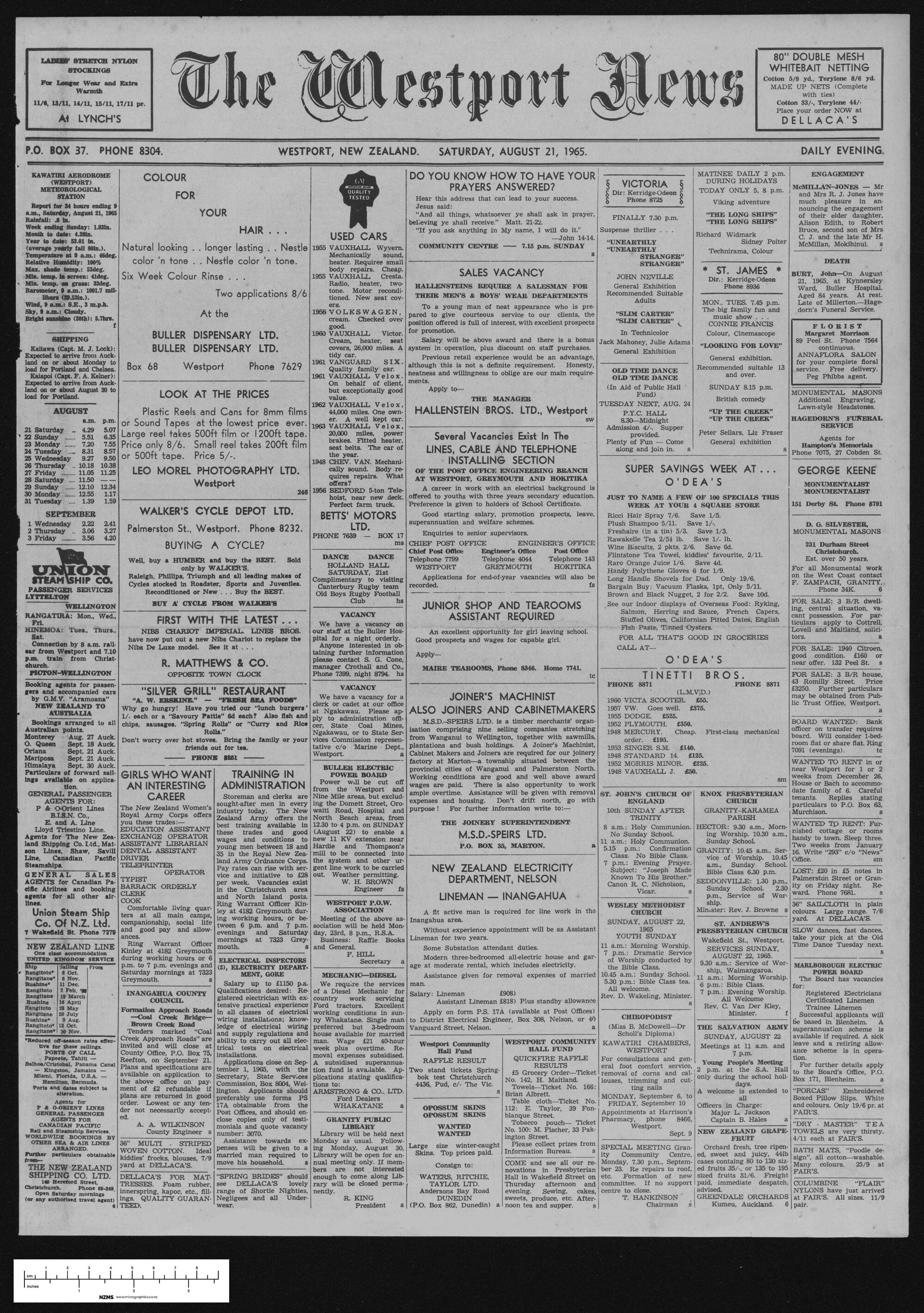 1965-08-21 Westport News
