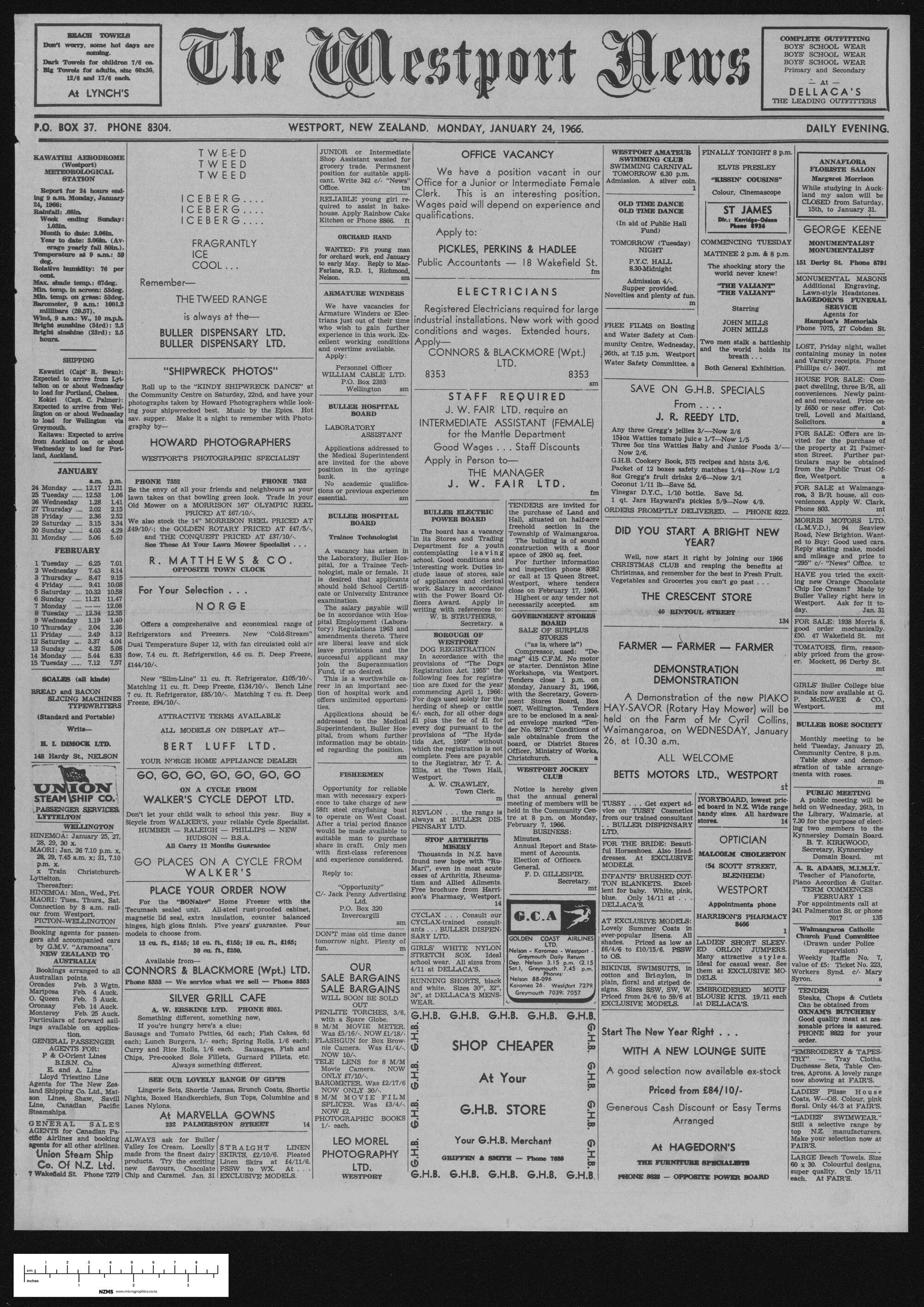 1966-01-24 Westport News