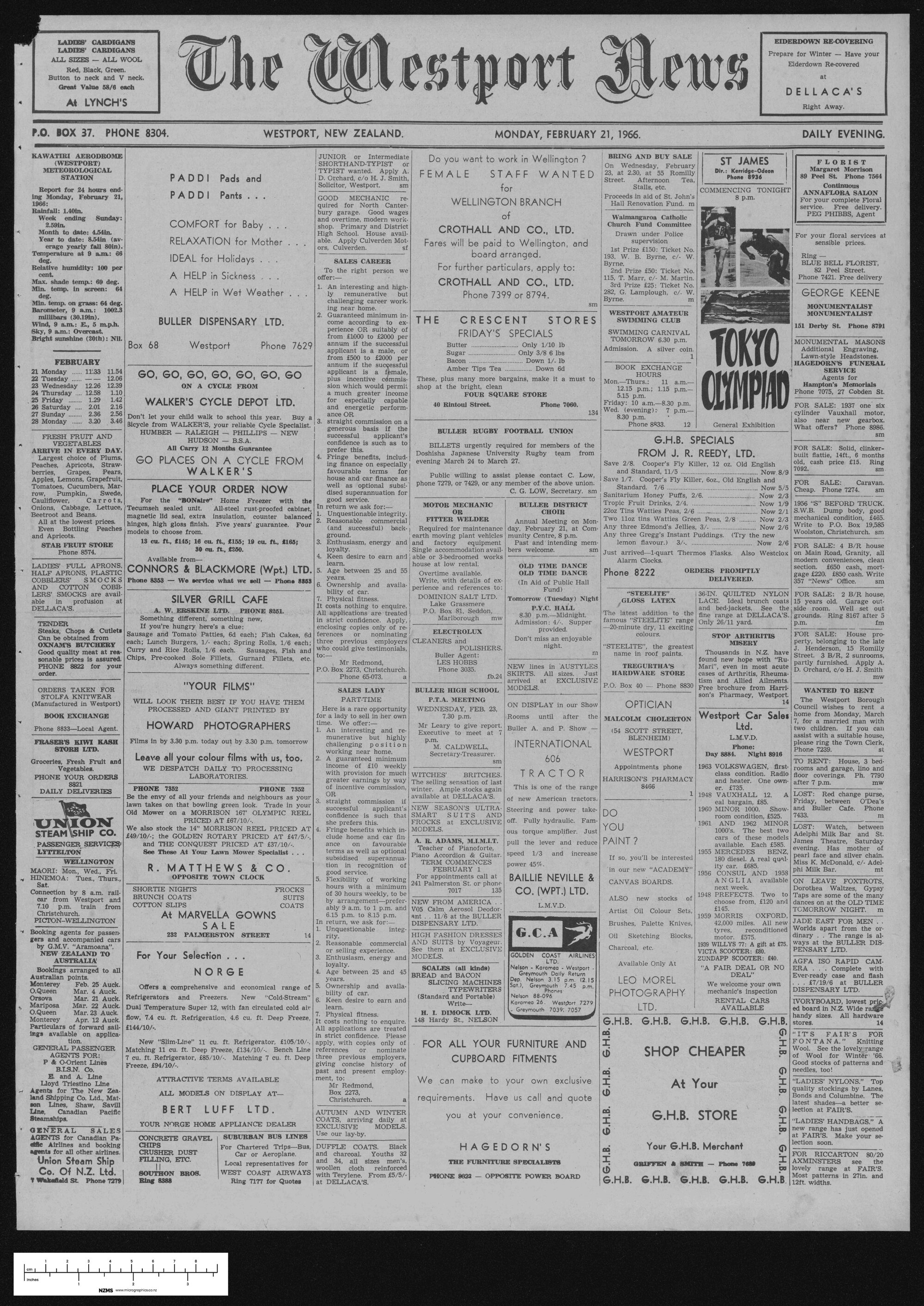 1966-02-21 Westport News
