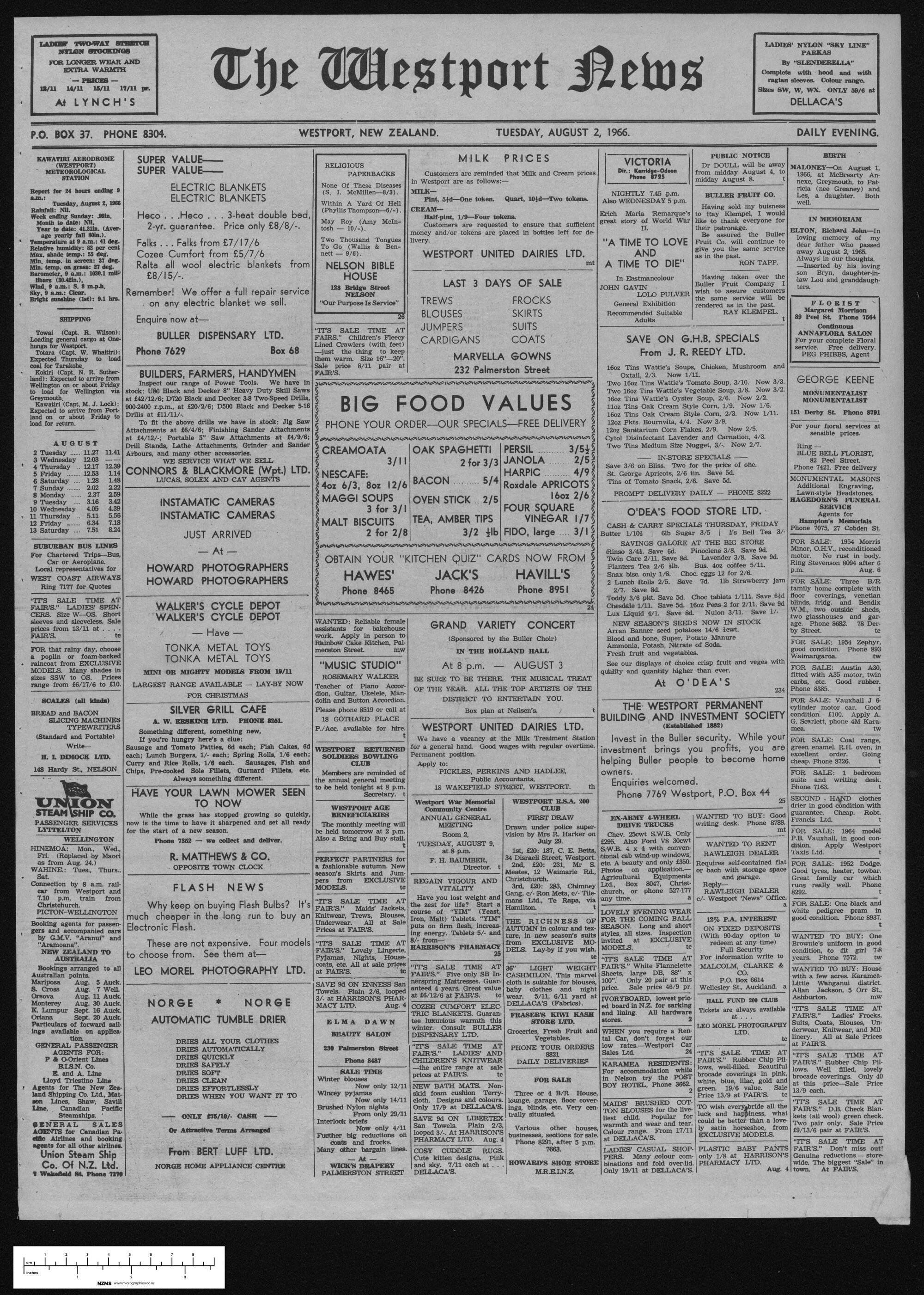 1966-08-02 Westport News