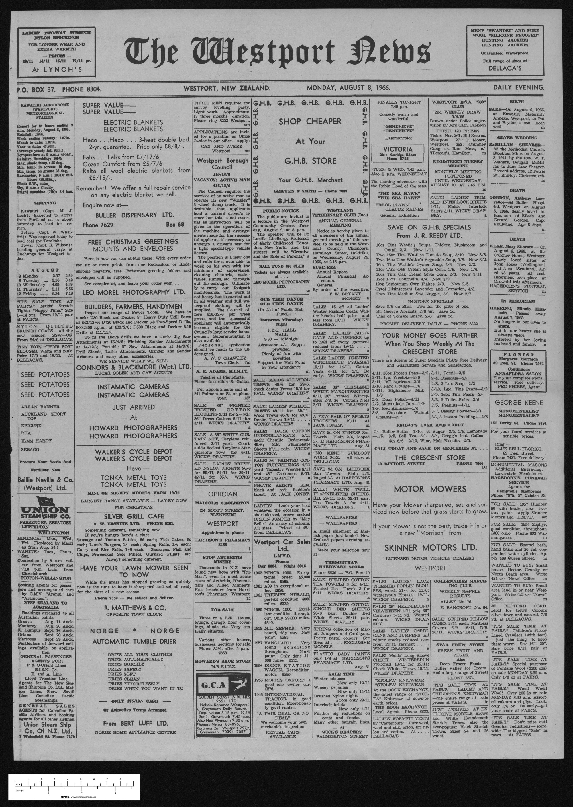 1966-08-08 Westport News